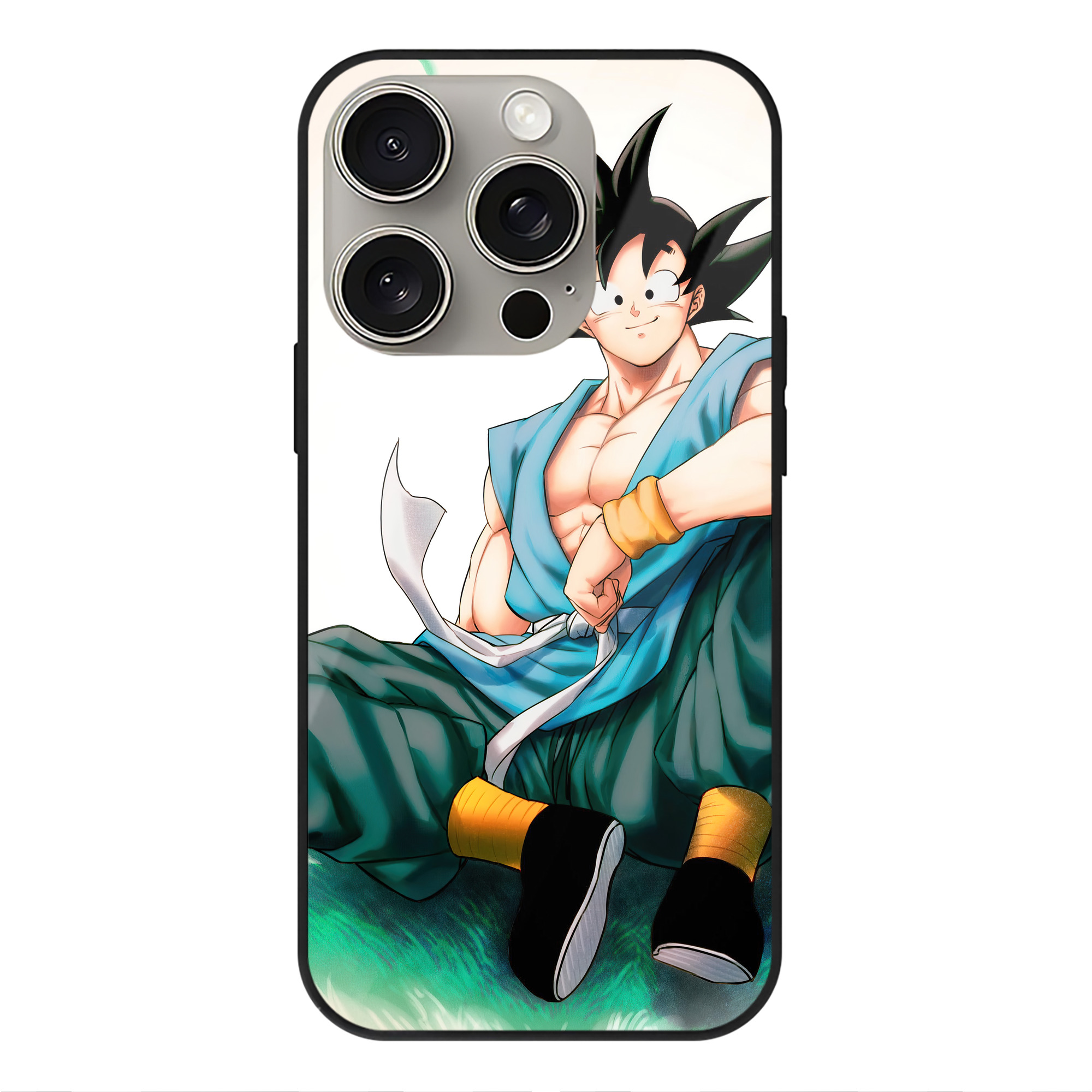 （画像用） ドラゴンボール DRAGON BALL 【iPhone15Pro対応】スマホケース 耐衝撃＆黄変防止 背面ガラス