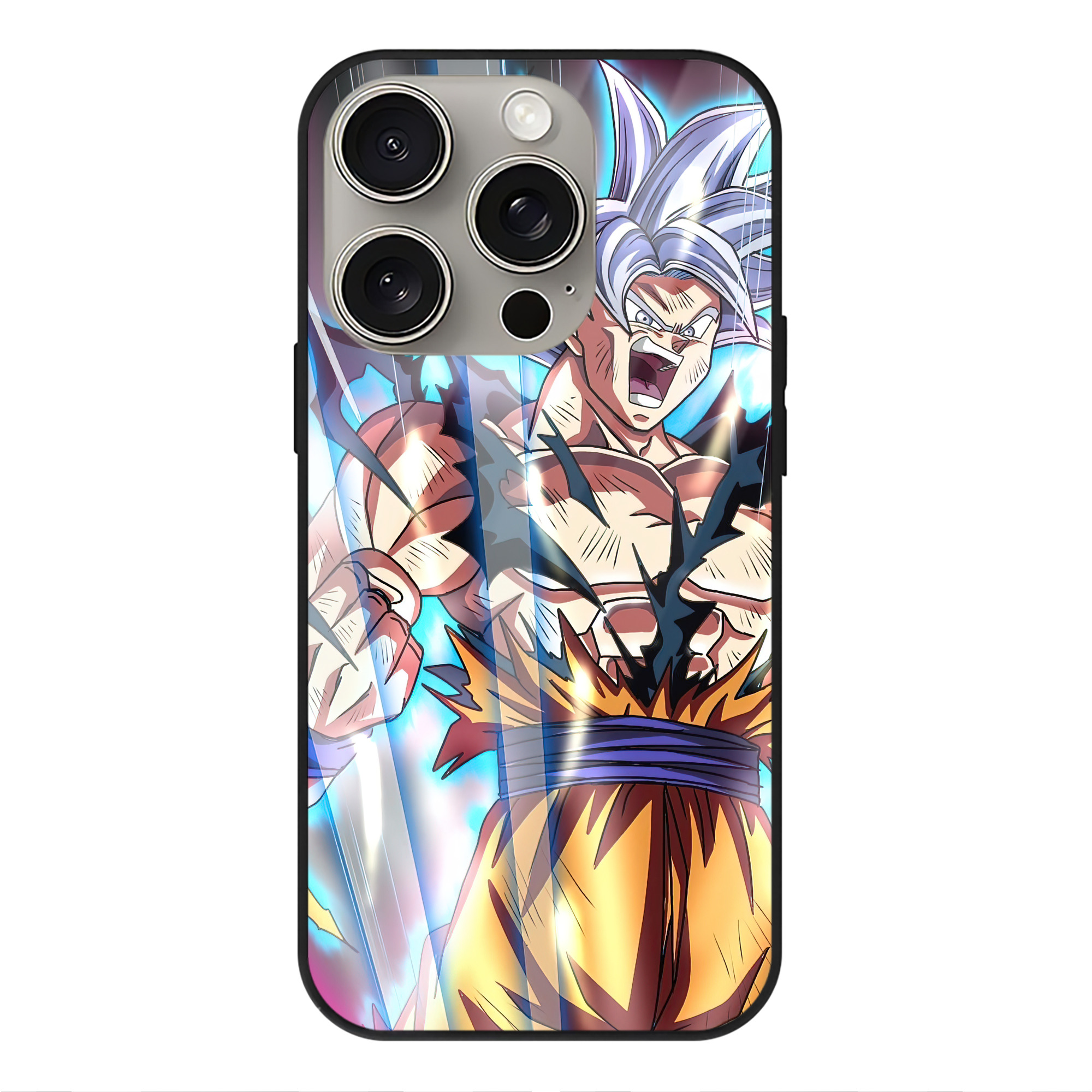 （画像用） ドラゴンボール DRAGON BALL 【iPhone15Pro対応】スマホケース 耐衝撃＆黄変防止 背面ガラス