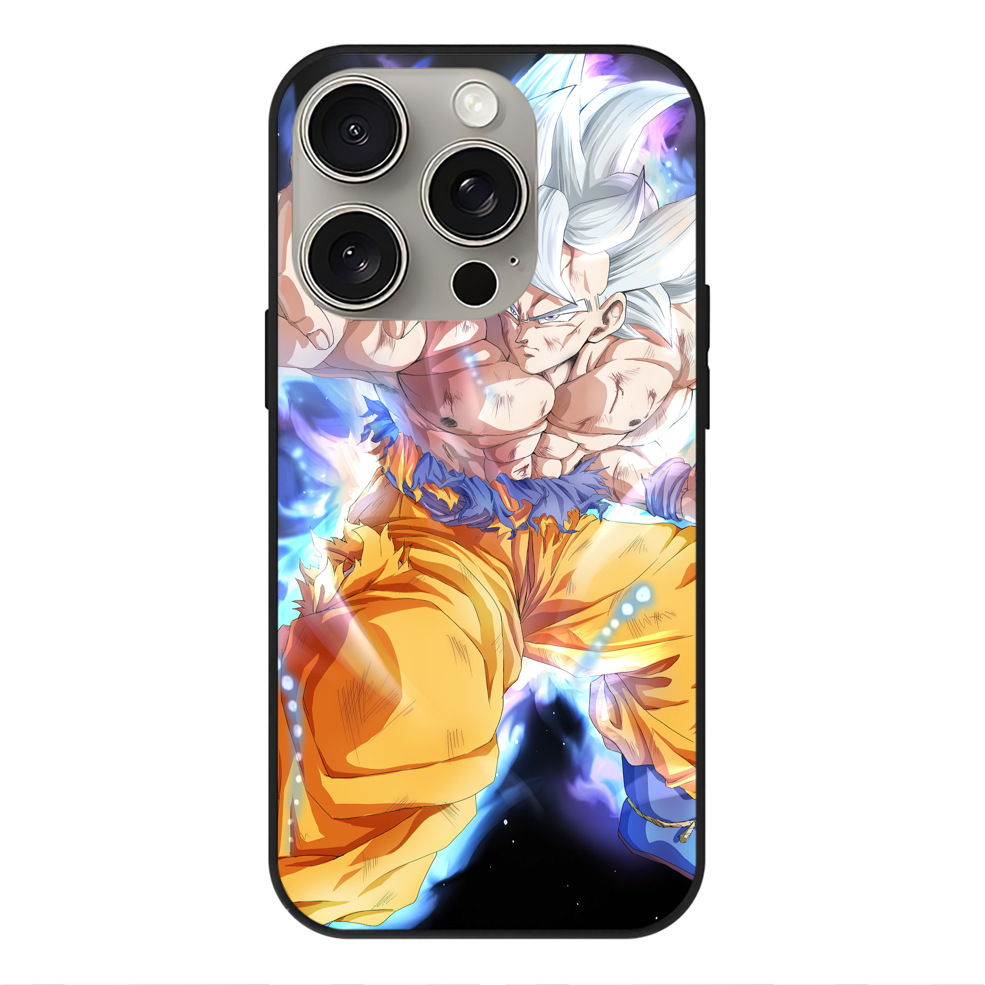 （画像用） ドラゴンボール DRAGON BALL 【iPhone15Pro対応】スマホケース 耐衝撃＆黄変防止 背面ガラス