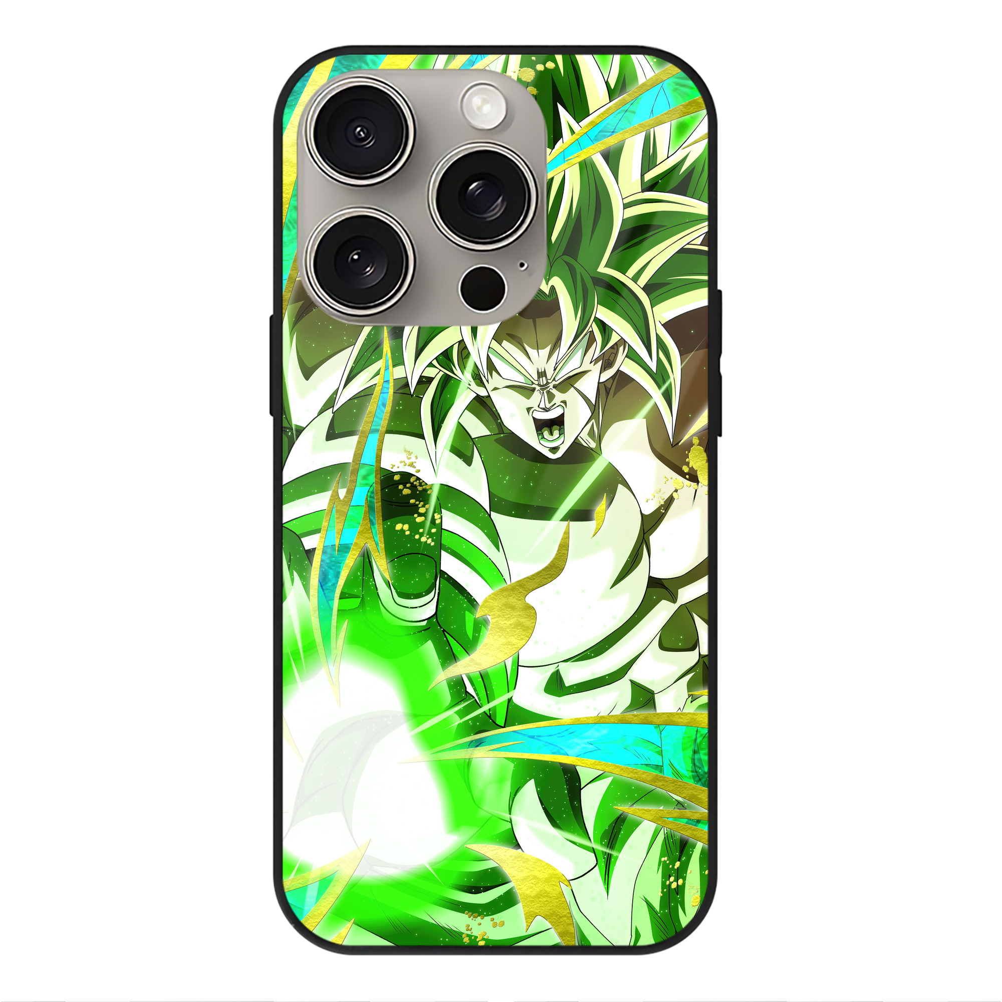 （画像用） ドラゴンボール DRAGON BALL 【iPhone15Pro対応】スマホケース 耐衝撃＆黄変防止 背面ガラス