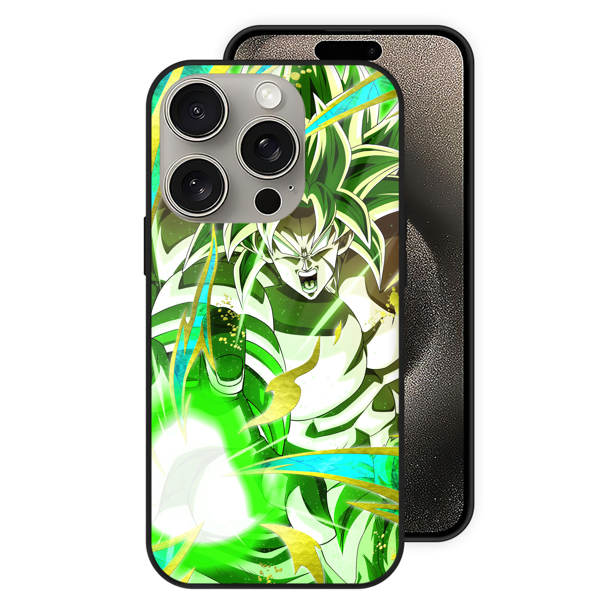 （画像用） ドラゴンボール DRAGON BALL 【iPhone15Pro対応】スマホケース 耐衝撃＆黄変防止 背面ガラス