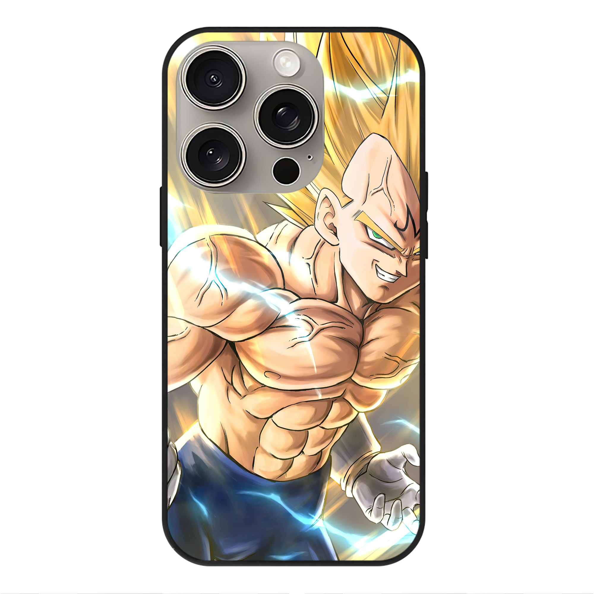（画像用） ドラゴンボール DRAGON BALL 【iPhone15Pro対応】スマホケース 耐衝撃＆黄変防止 背面ガラス