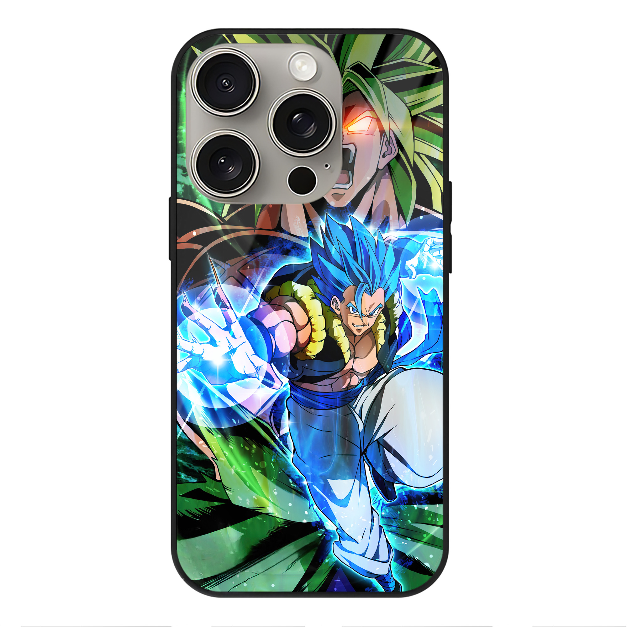 （画像用） ドラゴンボール DRAGON BALL 【iPhone15Pro対応】スマホケース 耐衝撃＆黄変防止 背面ガラス