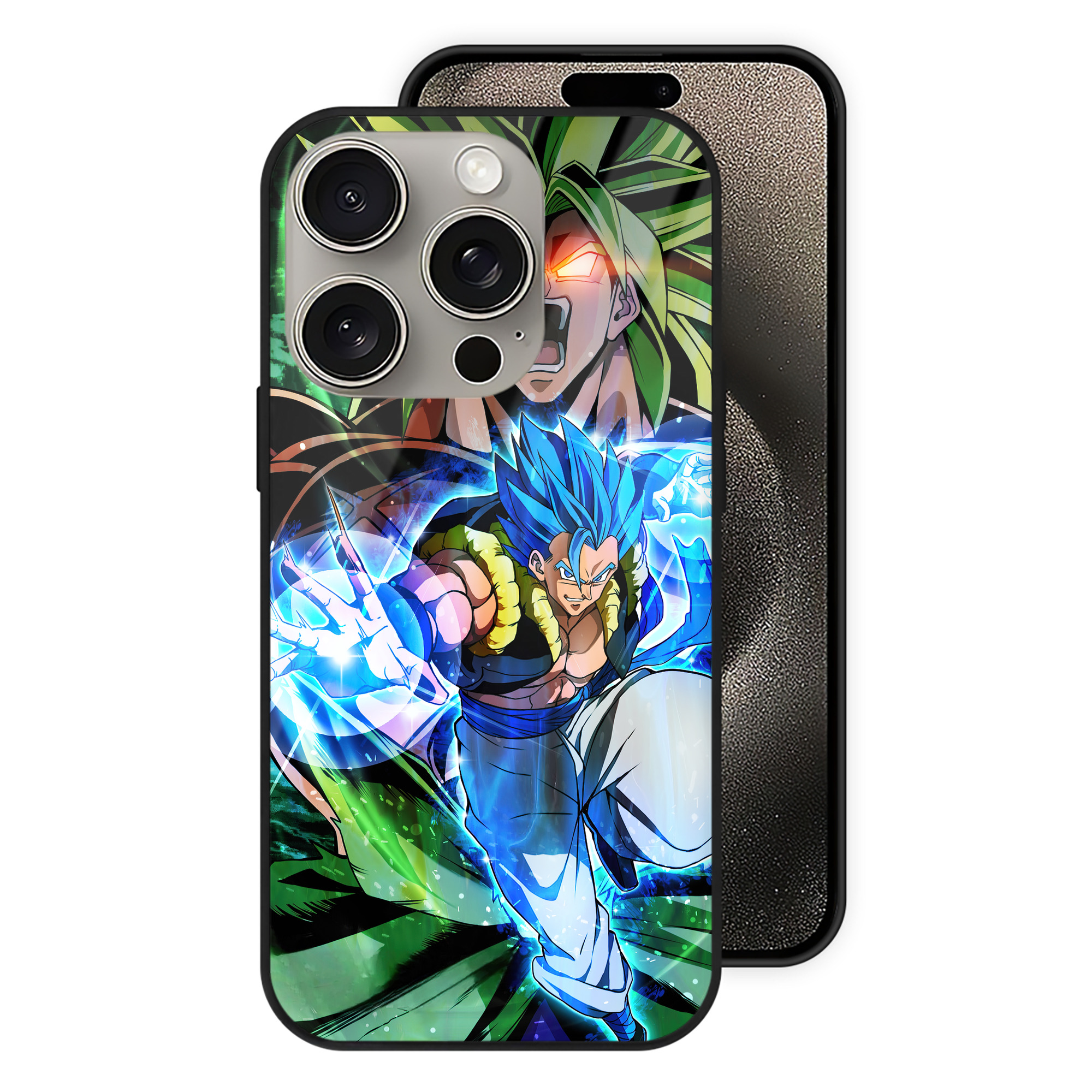 （画像用） ドラゴンボール DRAGON BALL 【iPhone15Pro対応】スマホケース 耐衝撃＆黄変防止 背面ガラス