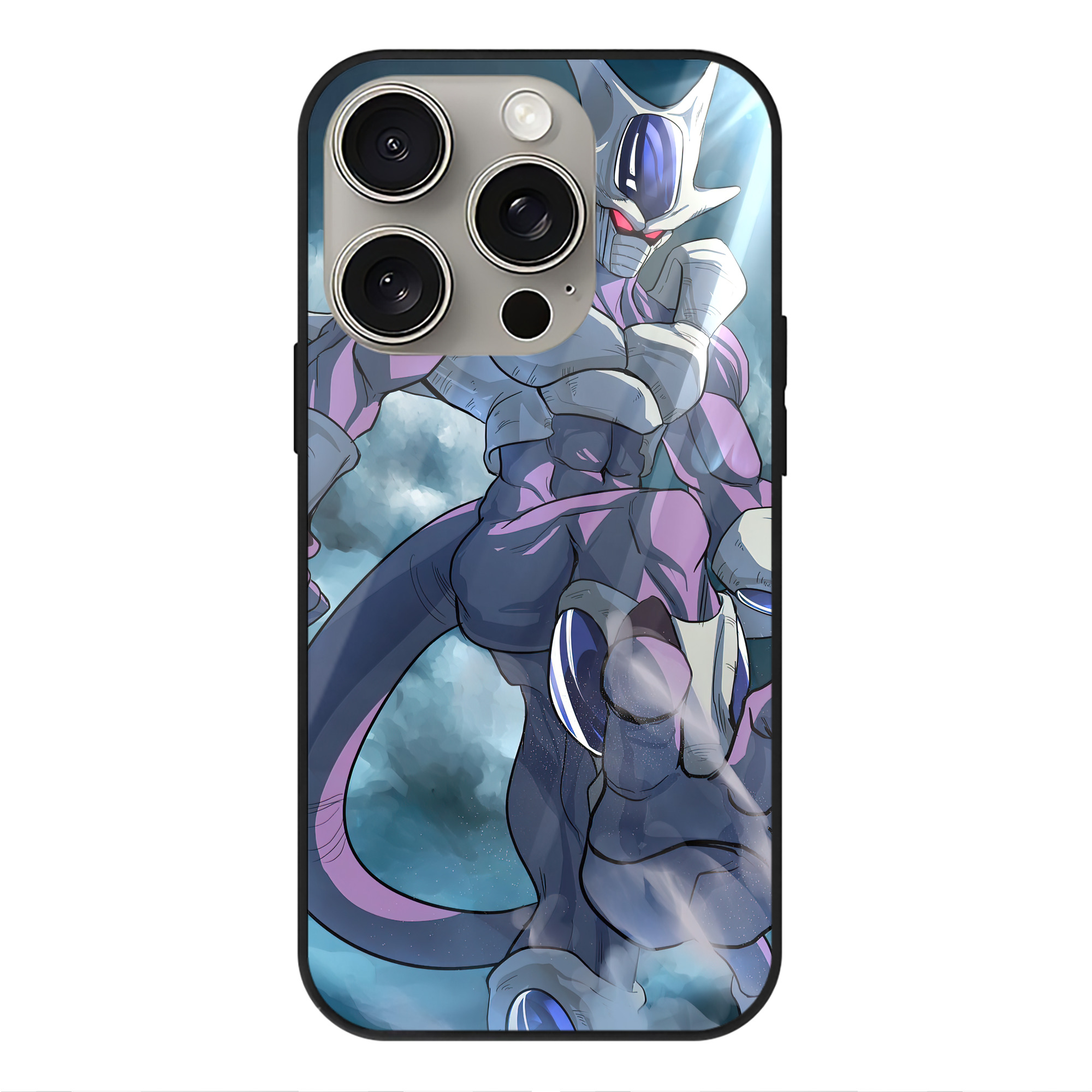 （画像用） ドラゴンボール DRAGON BALL 【iPhone15Pro対応】スマホケース 耐衝撃＆黄変防止 背面ガラス