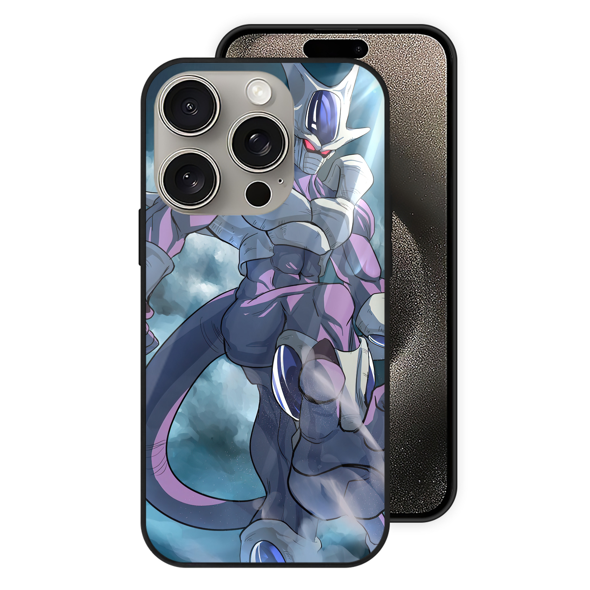 （画像用） ドラゴンボール DRAGON BALL 【iPhone15Pro対応】スマホケース 耐衝撃＆黄変防止 背面ガラス