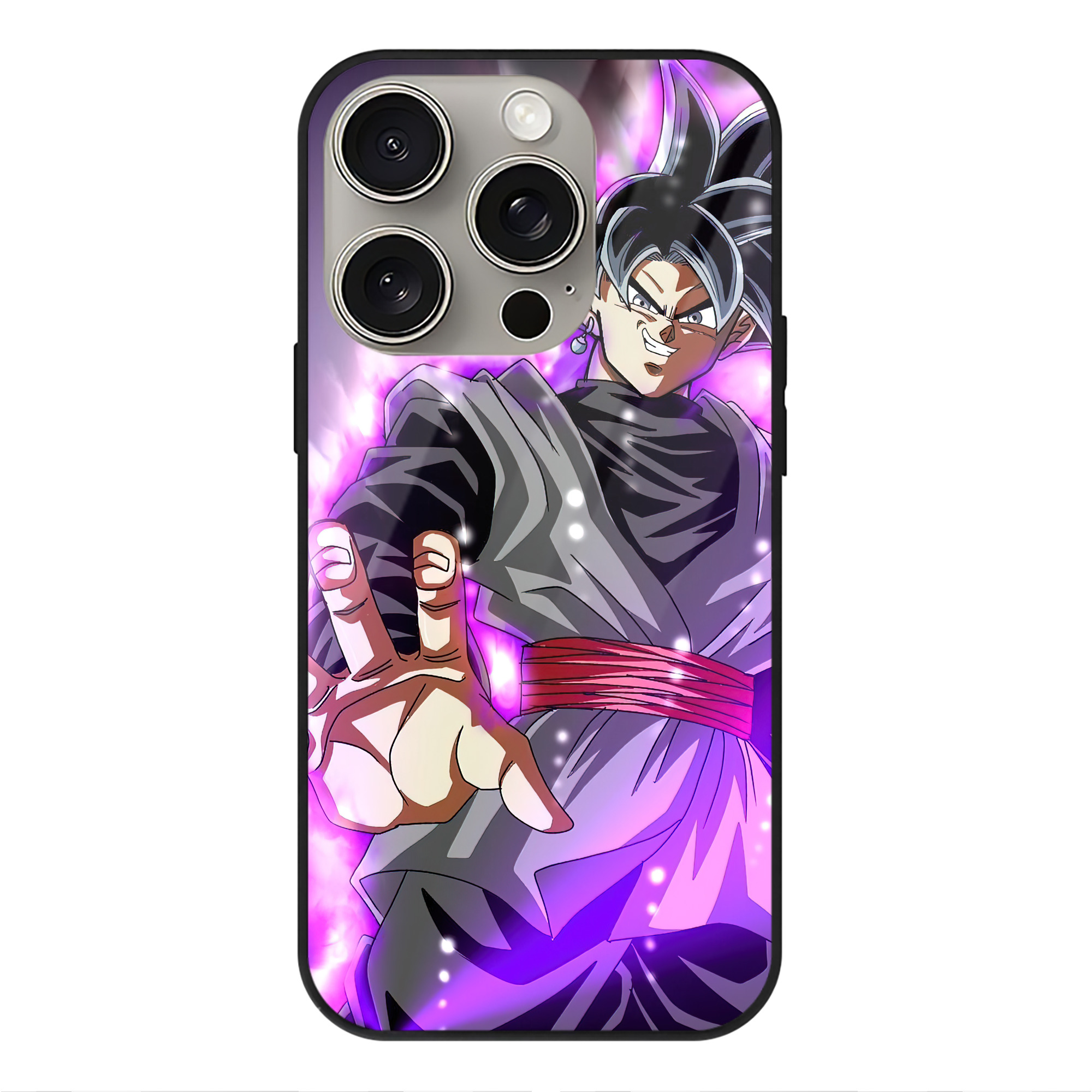 （画像用） ドラゴンボール DRAGON BALL 【iPhone15Pro対応】スマホケース 耐衝撃＆黄変防止 背面ガラス