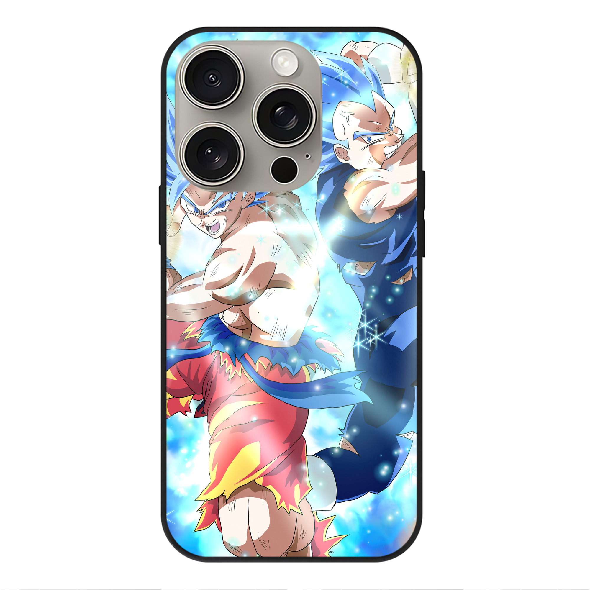 （画像用） ドラゴンボール DRAGON BALL 【iPhone15Pro対応】スマホケース 耐衝撃＆黄変防止 背面ガラス