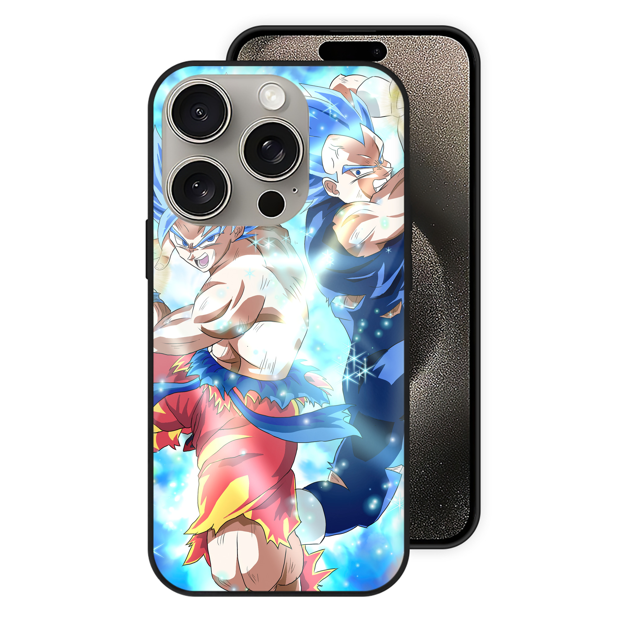 （画像用） ドラゴンボール DRAGON BALL 【iPhone15Pro対応】スマホケース 耐衝撃＆黄変防止 背面ガラス