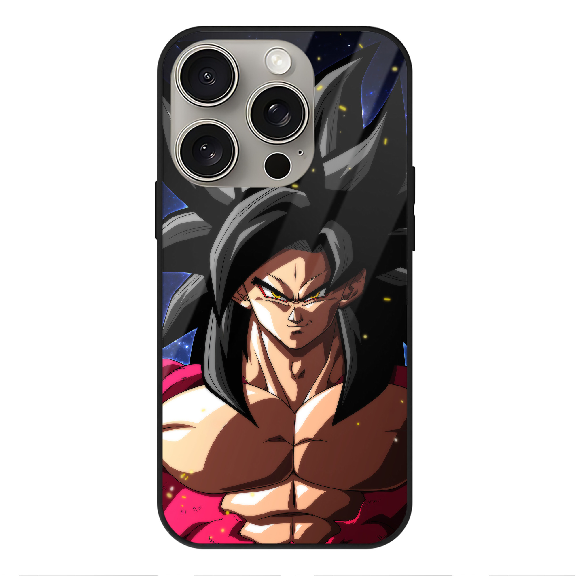 （画像用） ドラゴンボール DRAGON BALL 【iPhone15Pro対応】スマホケース 耐衝撃＆黄変防止 背面ガラス