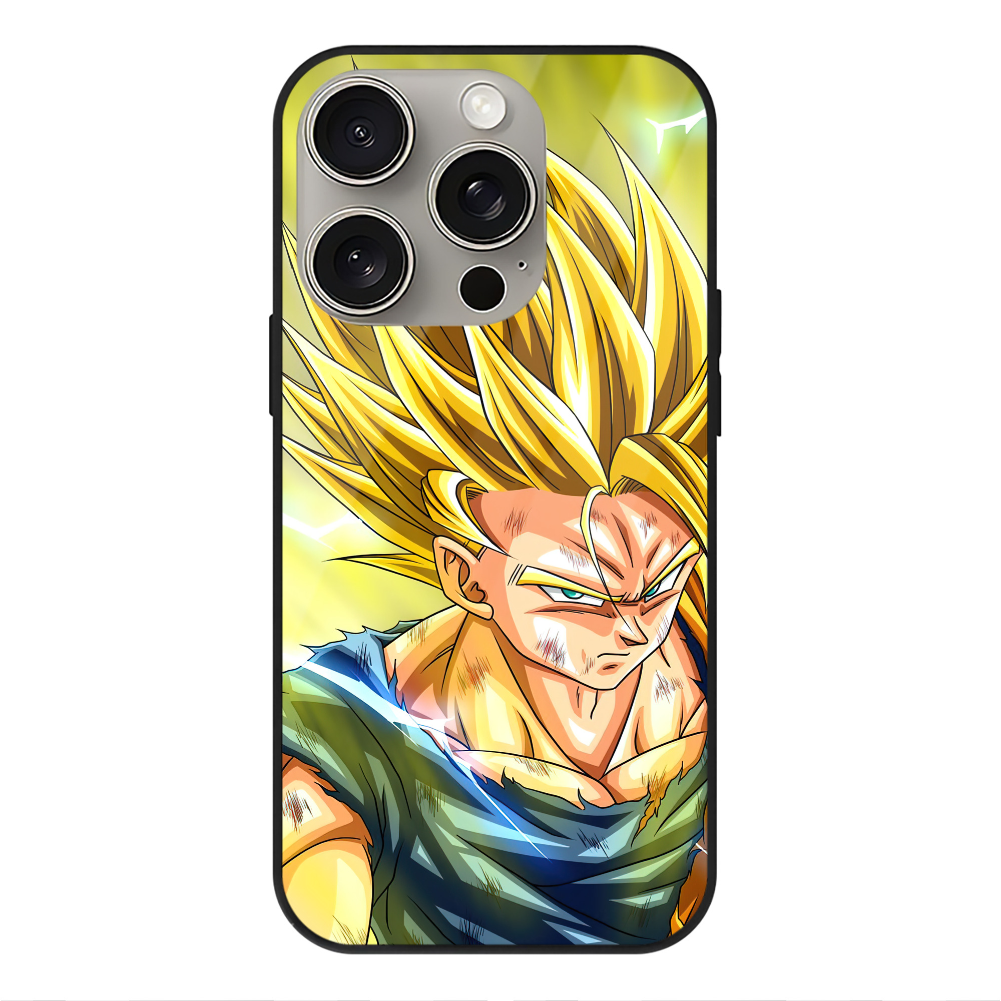 （画像用） ドラゴンボール DRAGON BALL 【iPhone15Pro対応】スマホケース 耐衝撃＆黄変防止 背面ガラス