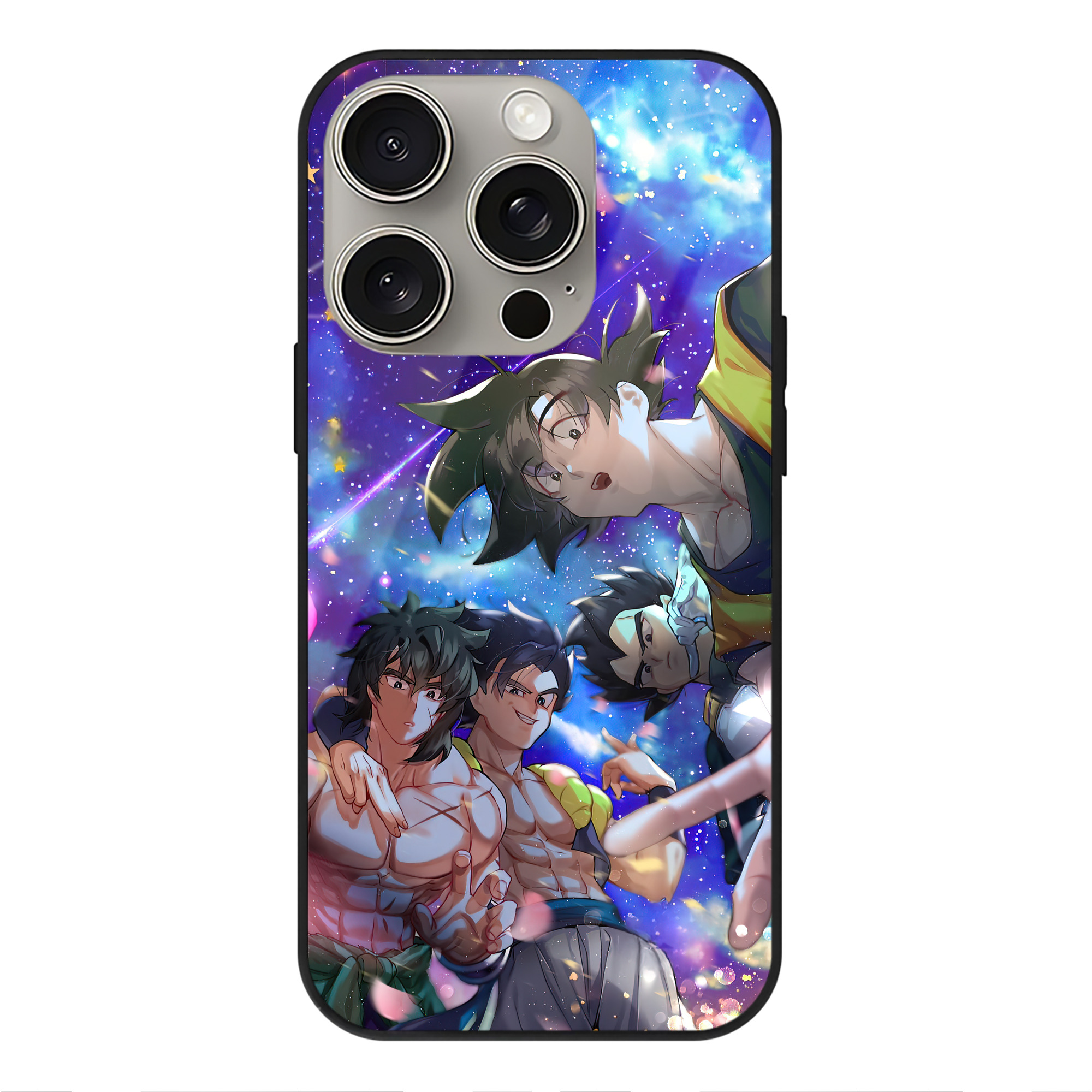 （画像用） ドラゴンボール DRAGON BALL 【iPhone15Pro対応】スマホケース 耐衝撃＆黄変防止 背面ガラス