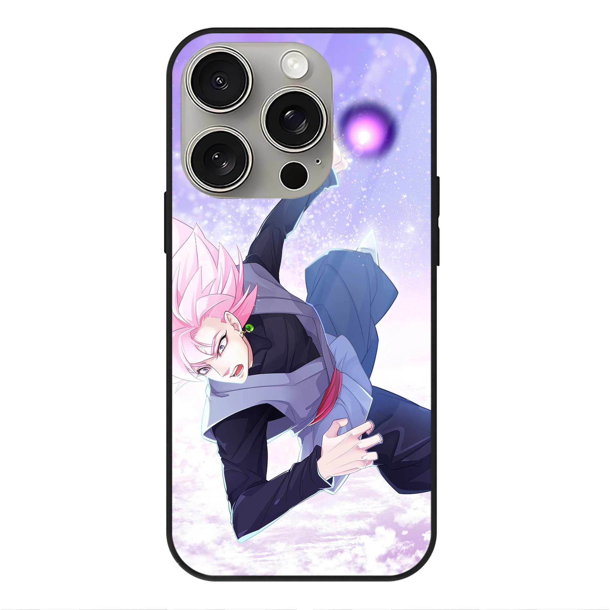 （画像用） ドラゴンボール DRAGON BALL 【iPhone15Pro対応】スマホケース 耐衝撃＆黄変防止 背面ガラス