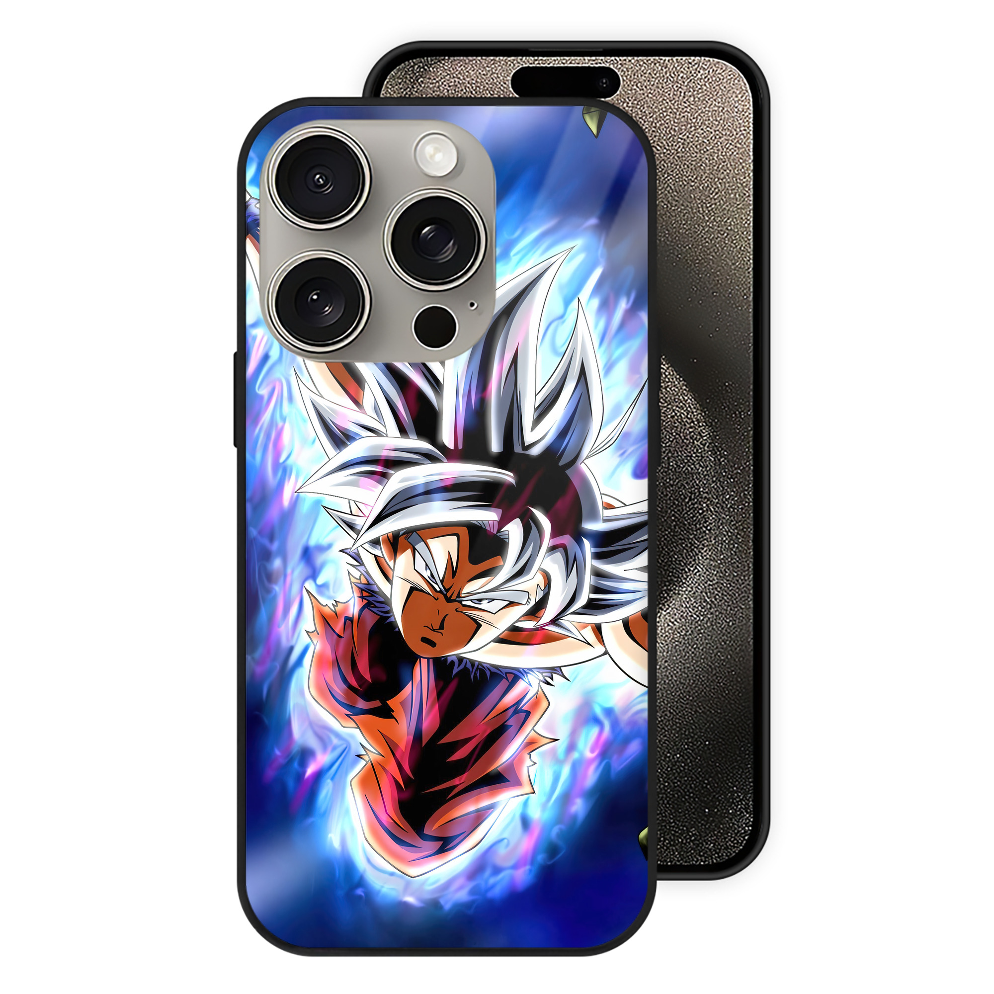 （画像用） ドラゴンボール DRAGON BALL 【iPhone15Pro対応】スマホケース 耐衝撃＆黄変防止 背面ガラス