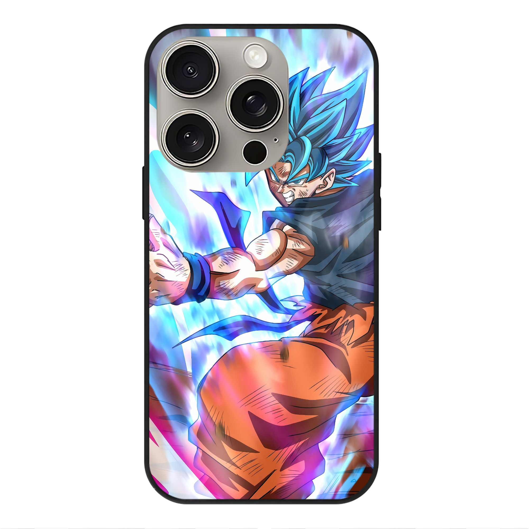 （画像用） ドラゴンボール DRAGON BALL 【iPhone15Pro対応】スマホケース 耐衝撃＆黄変防止 背面ガラス