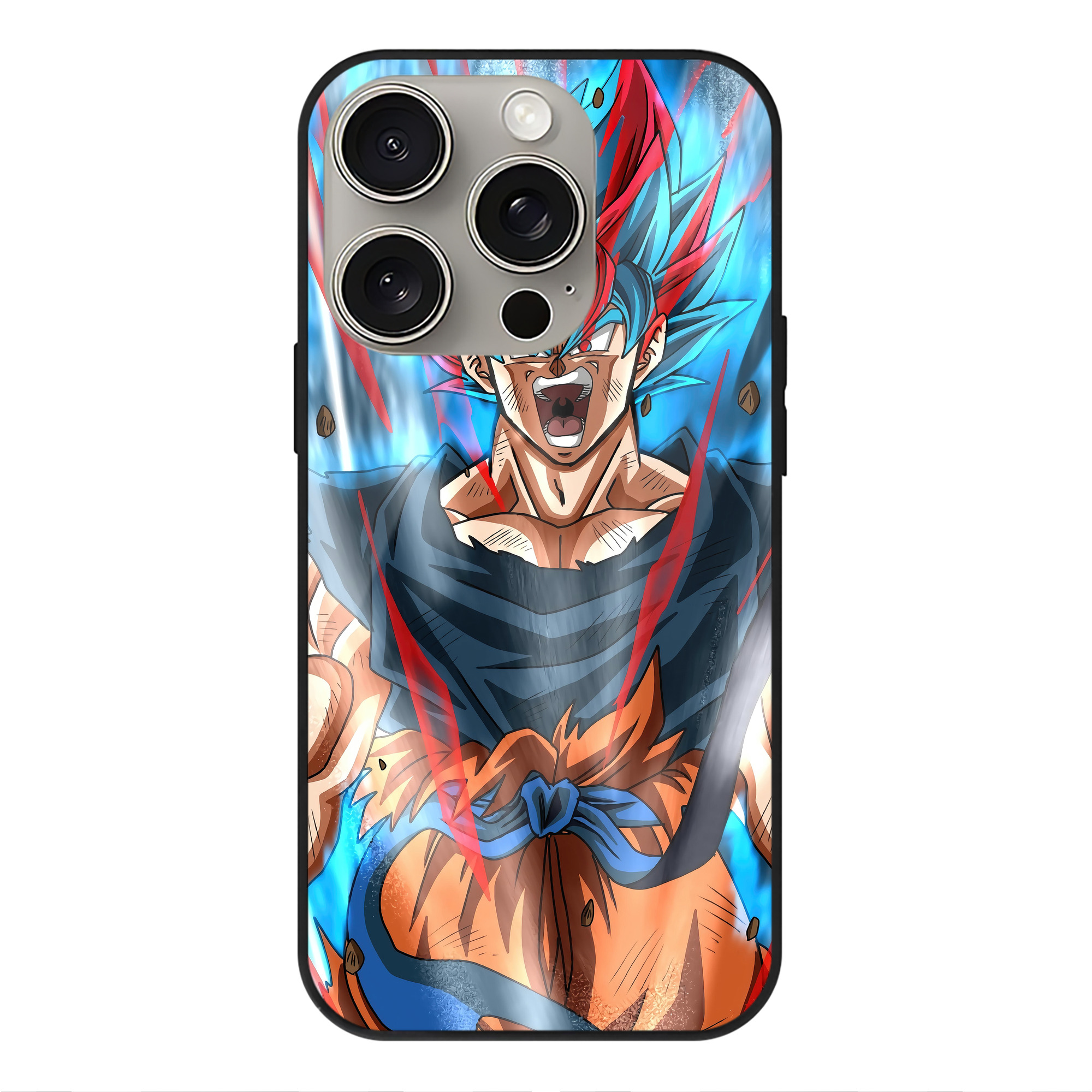 （画像用） ドラゴンボール DRAGON BALL 【iPhone15Pro対応】スマホケース 耐衝撃＆黄変防止 背面ガラス