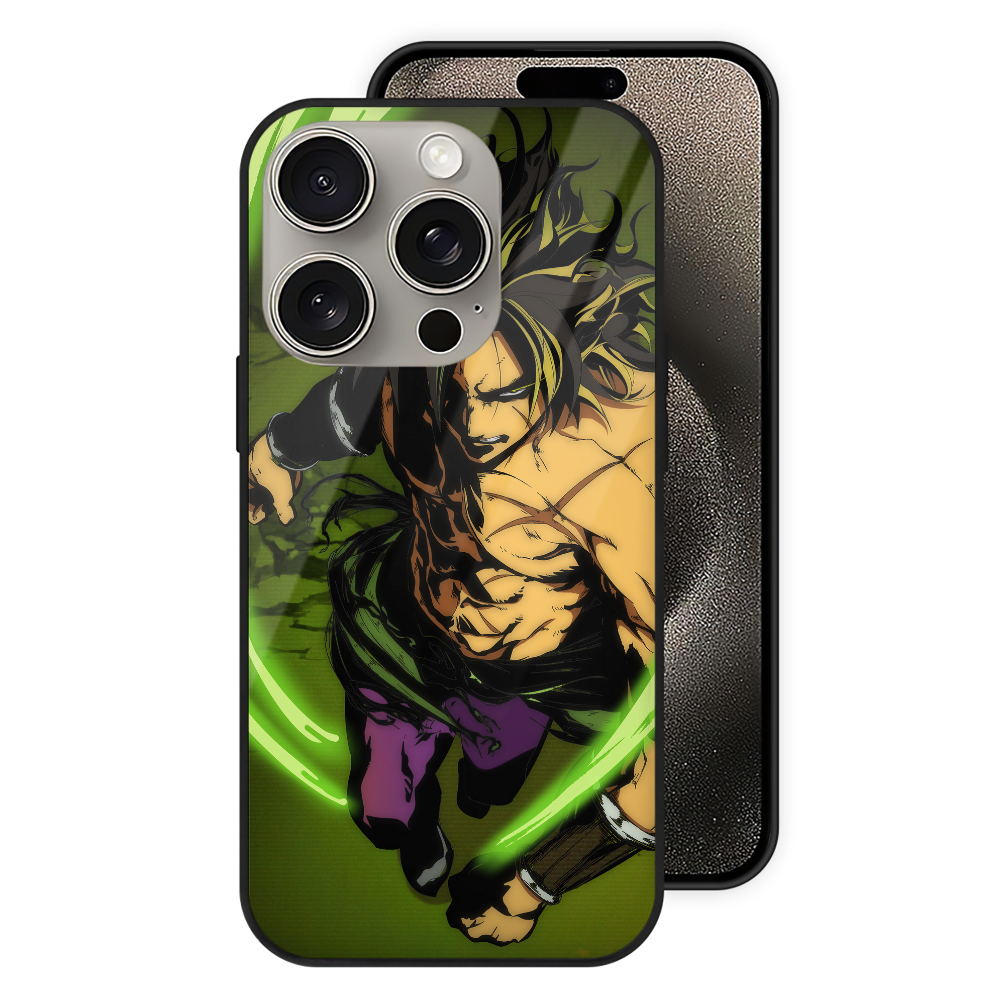 （画像用） ドラゴンボール DRAGON BALL 【iPhone15Pro対応】スマホケース 耐衝撃＆黄変防止 背面ガラス