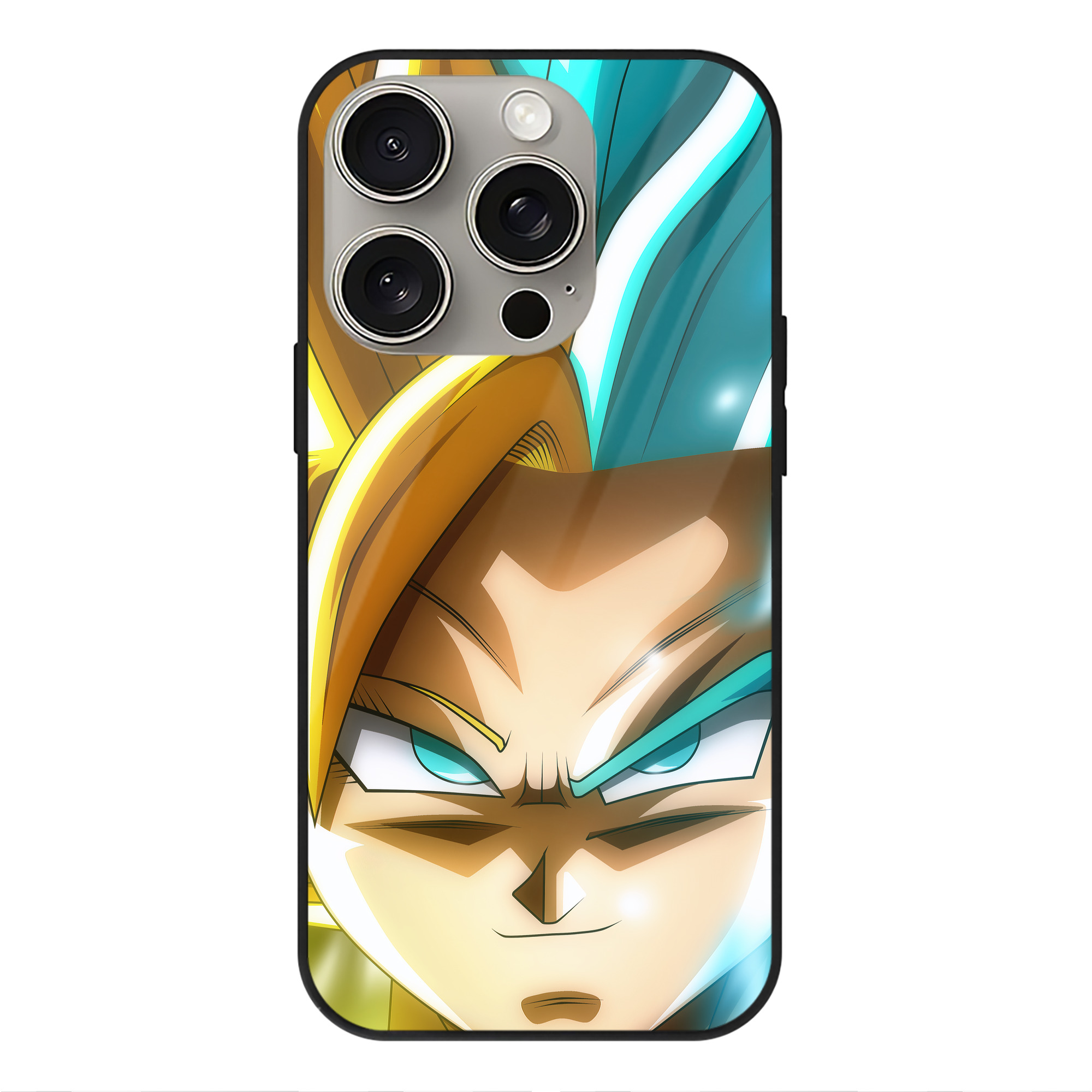 （画像用） ドラゴンボール DRAGON BALL 【iPhone15Pro対応】スマホケース 耐衝撃＆黄変防止 背面ガラス
