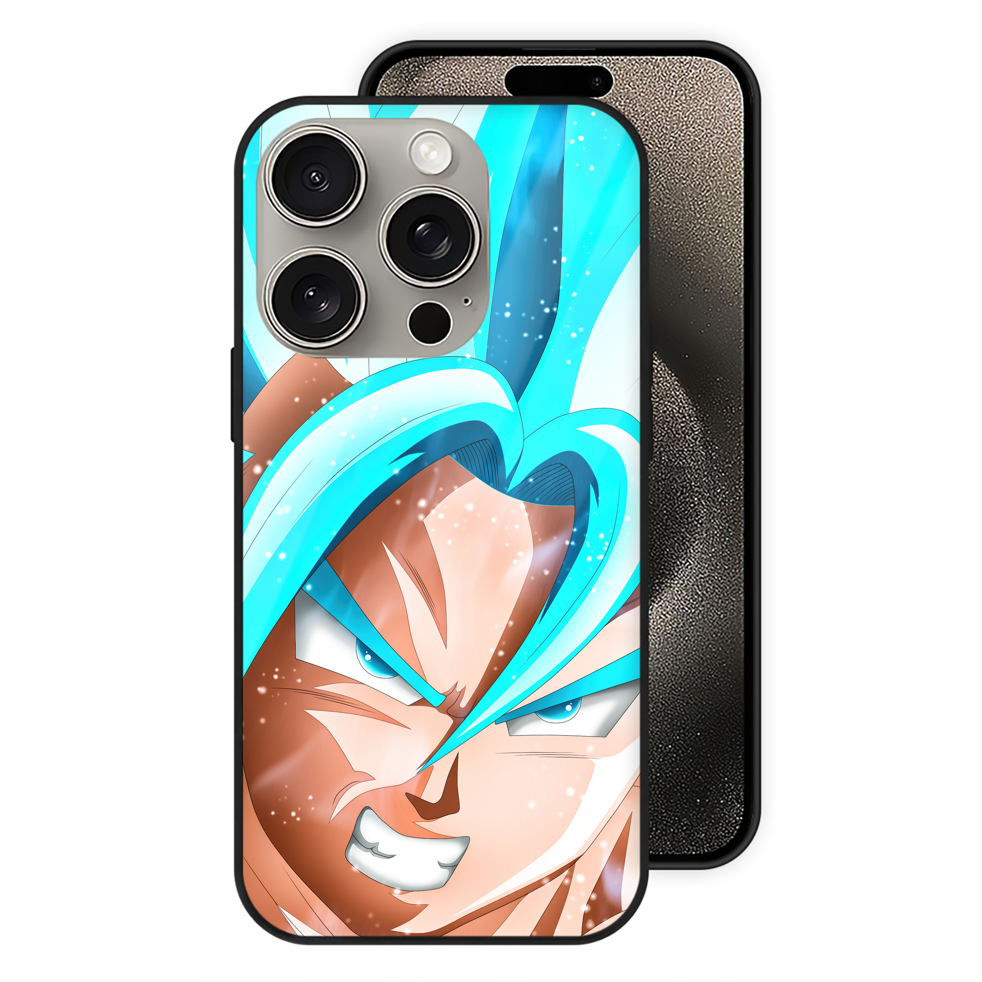 （画像用） ドラゴンボール DRAGON BALL 【iPhone15Pro対応】スマホケース 耐衝撃＆黄変防止 背面ガラス