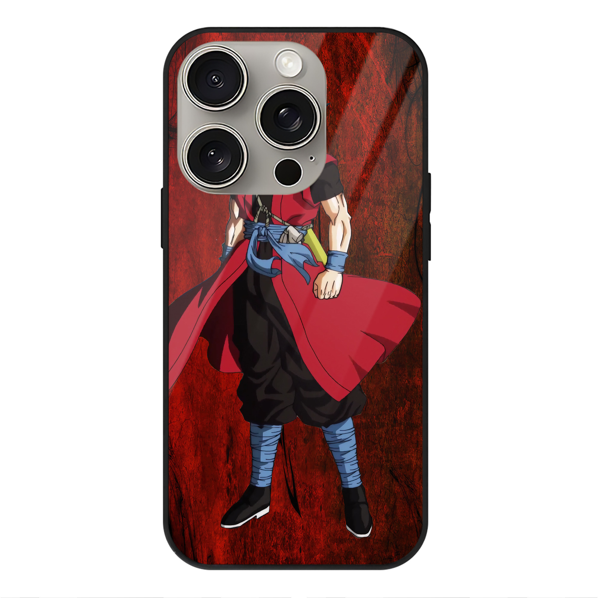 （画像用） ドラゴンボール DRAGON BALL 【iPhone15Pro対応】スマホケース 耐衝撃＆黄変防止 背面ガラス