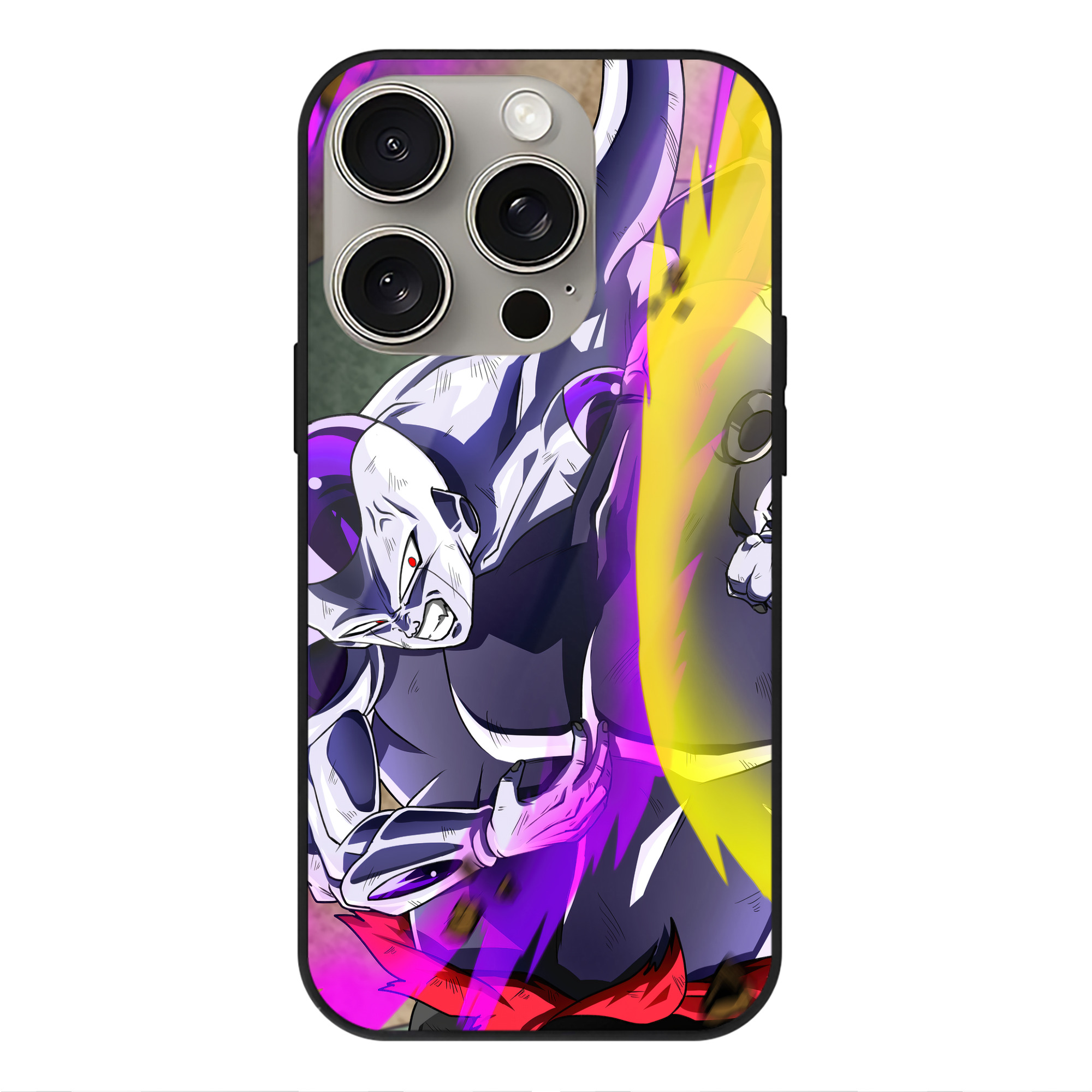 （画像用） ドラゴンボール DRAGON BALL 【iPhone15Pro対応】スマホケース 耐衝撃＆黄変防止 背面ガラス