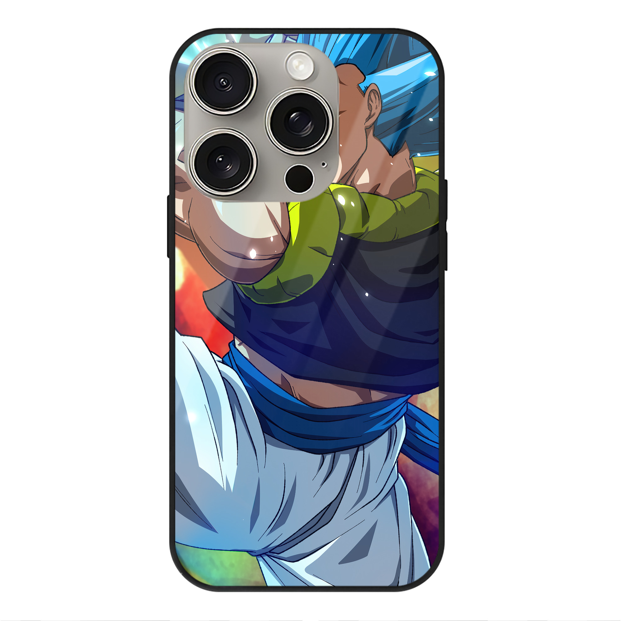（画像用） ドラゴンボール DRAGON BALL 【iPhone15Pro対応】スマホケース 耐衝撃＆黄変防止 背面ガラス