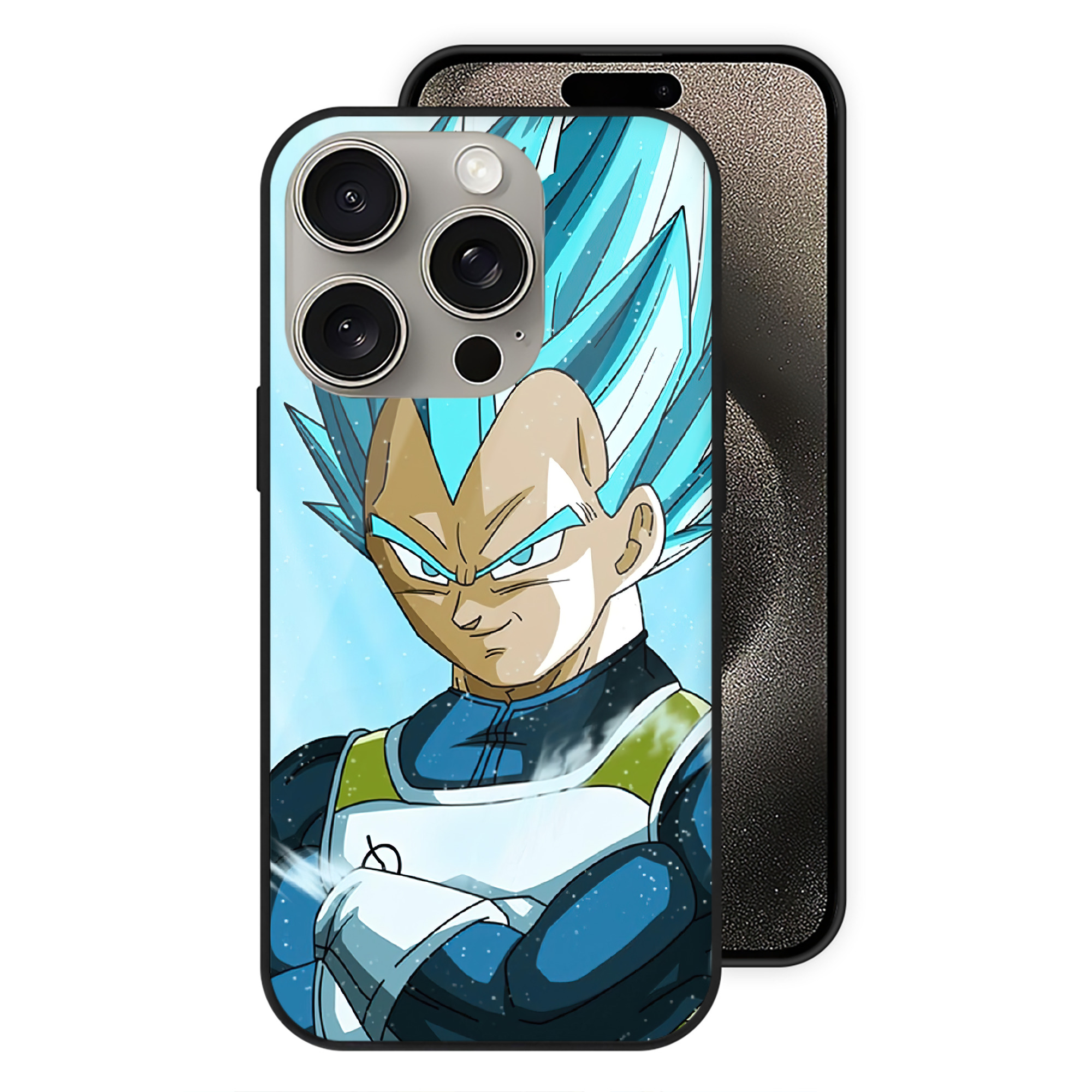（画像用） ドラゴンボール DRAGON BALL 【iPhone15Pro対応】スマホケース 耐衝撃＆黄変防止 背面ガラス