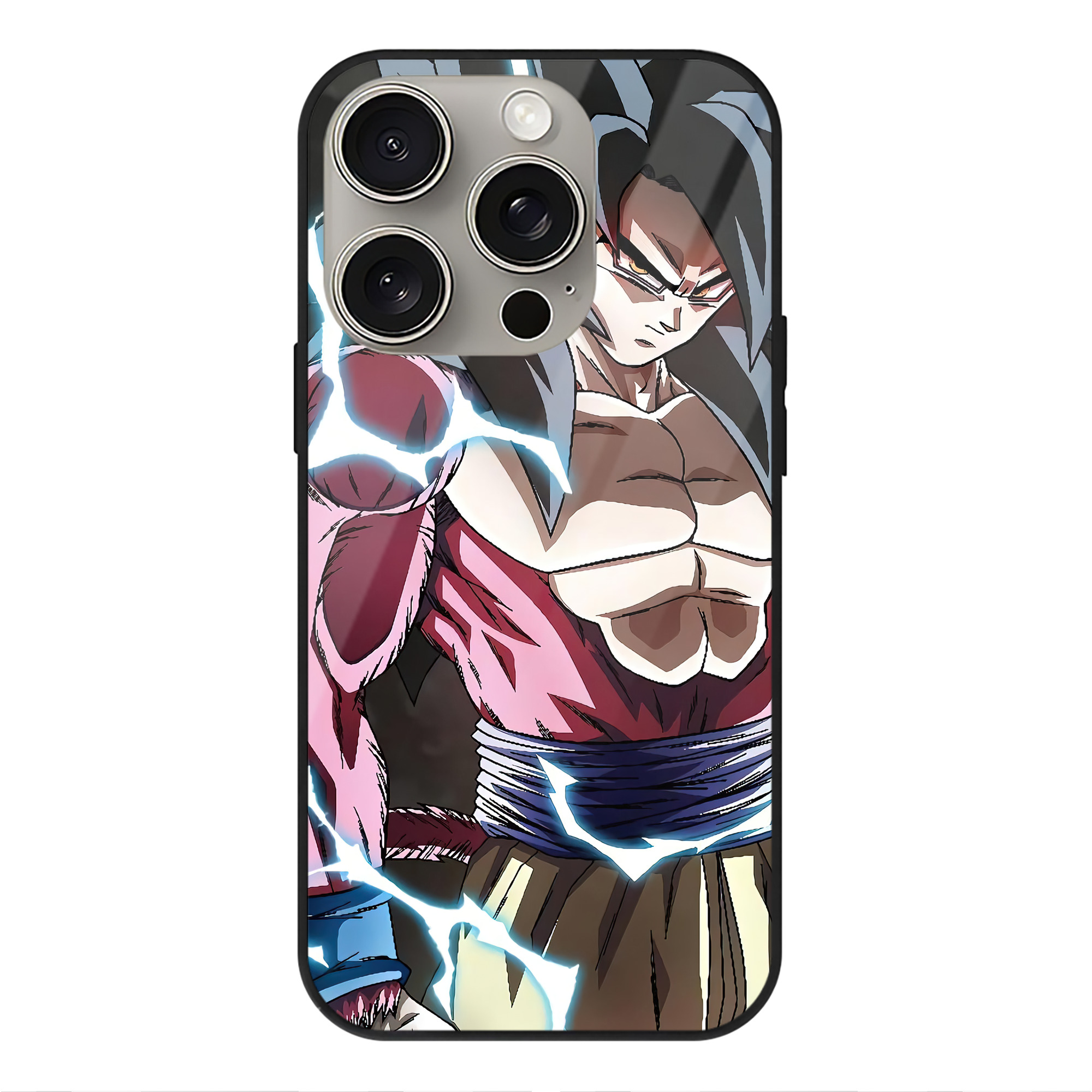 （画像用） ドラゴンボール DRAGON BALL 【iPhone15Pro対応】スマホケース 耐衝撃＆黄変防止 背面ガラス