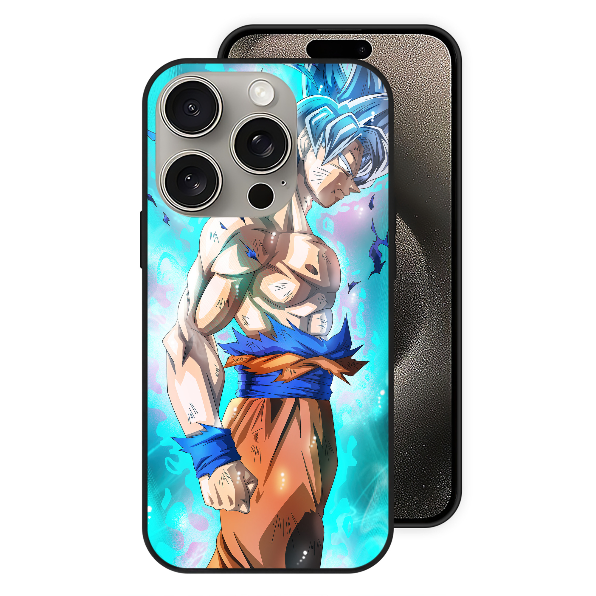 （画像用） ドラゴンボール DRAGON BALL 【iPhone15Pro対応】スマホケース 耐衝撃＆黄変防止 背面ガラス