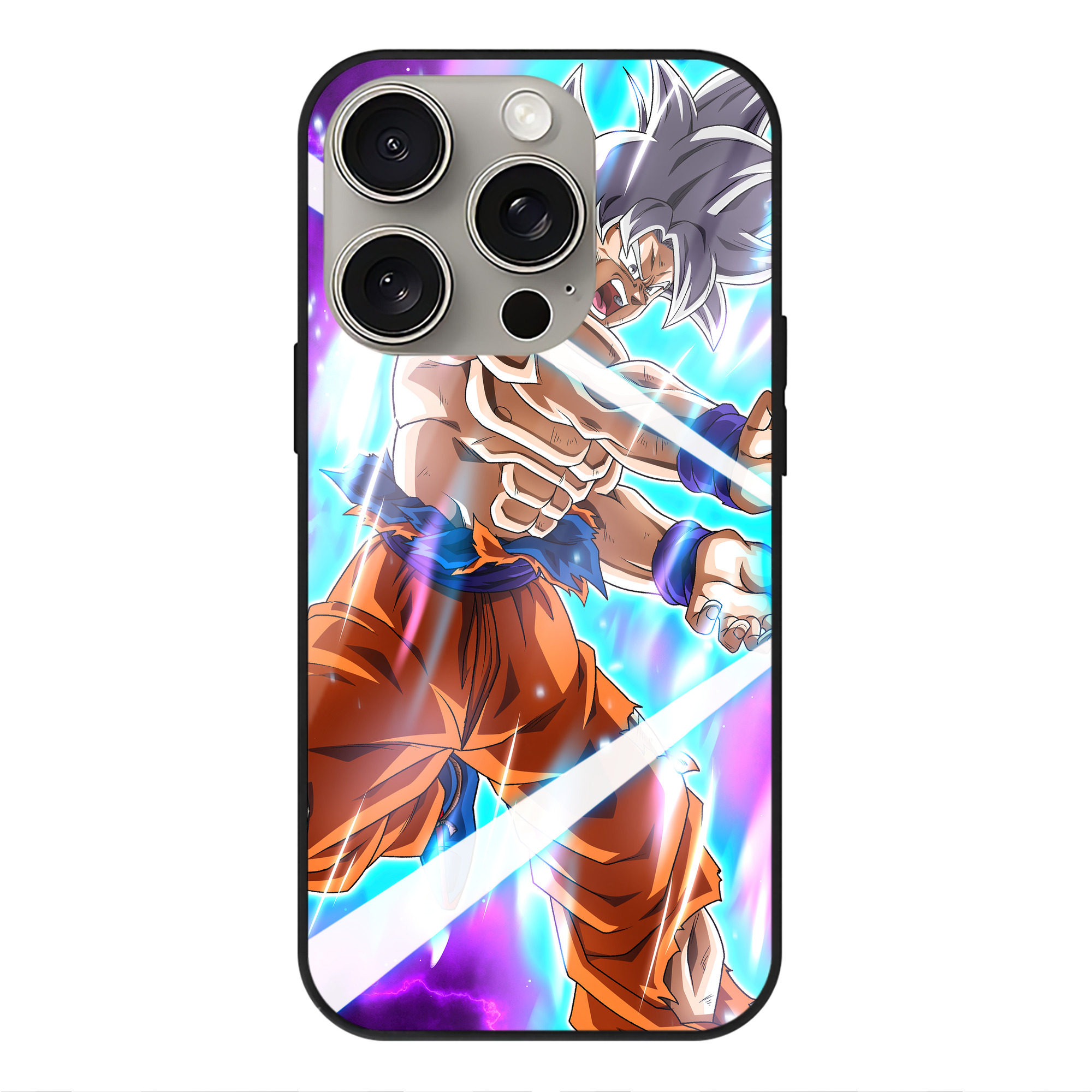 （画像用） ドラゴンボール DRAGON BALL 【iPhone15Pro対応】スマホケース 耐衝撃＆黄変防止 背面ガラス