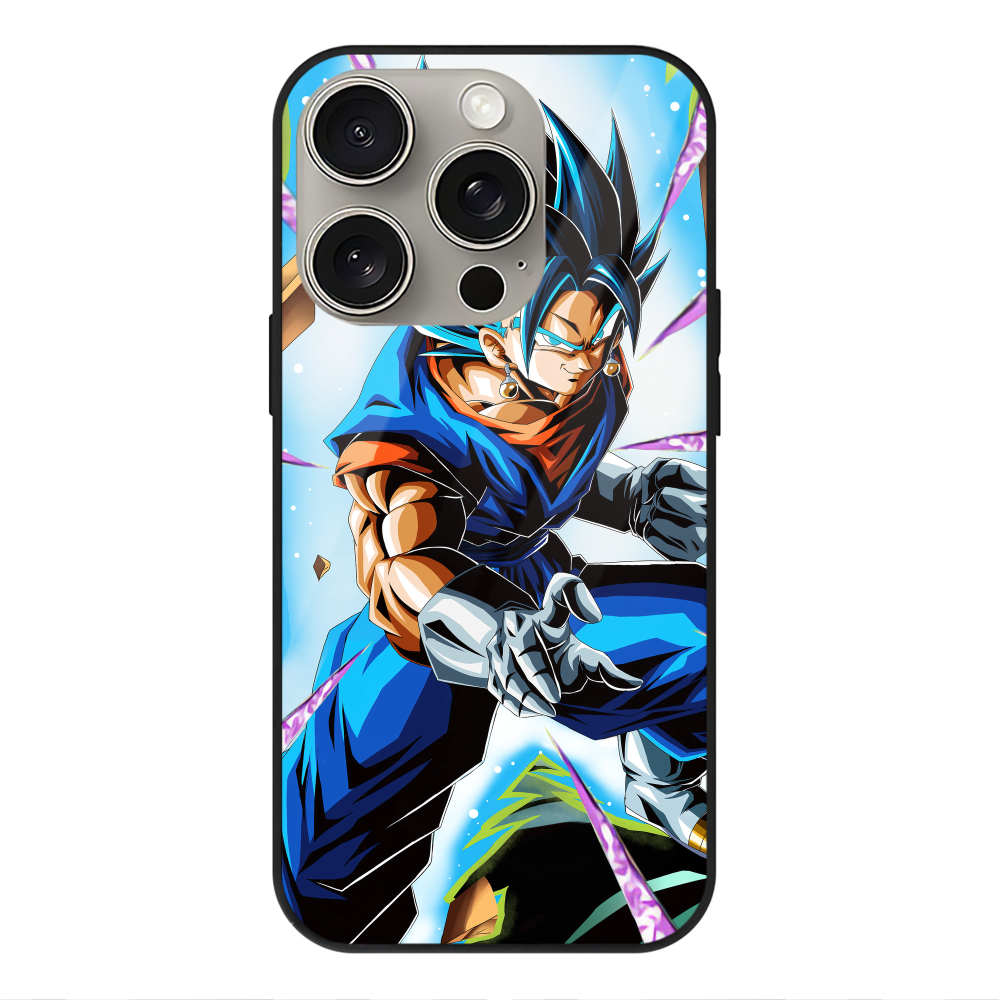 （画像用） ドラゴンボール DRAGON BALL 【iPhone15Pro対応】スマホケース 耐衝撃＆黄変防止 背面ガラス