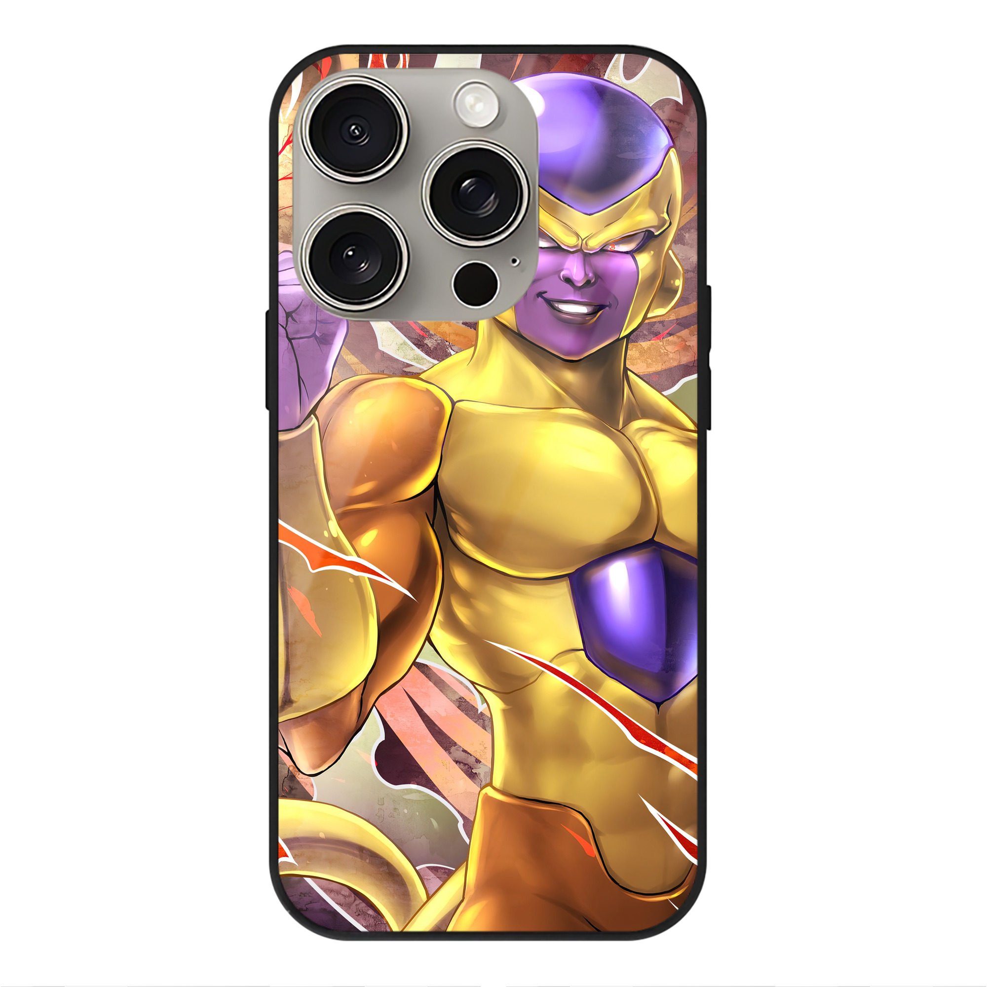 （画像用） ドラゴンボール DRAGON BALL 【iPhone15Pro対応】スマホケース 耐衝撃＆黄変防止 背面ガラス