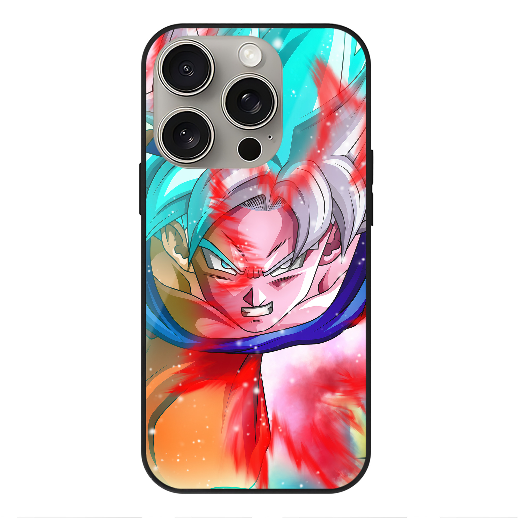 （画像用） ドラゴンボール DRAGON BALL 【iPhone15Pro対応】スマホケース 耐衝撃＆黄変防止 背面ガラス