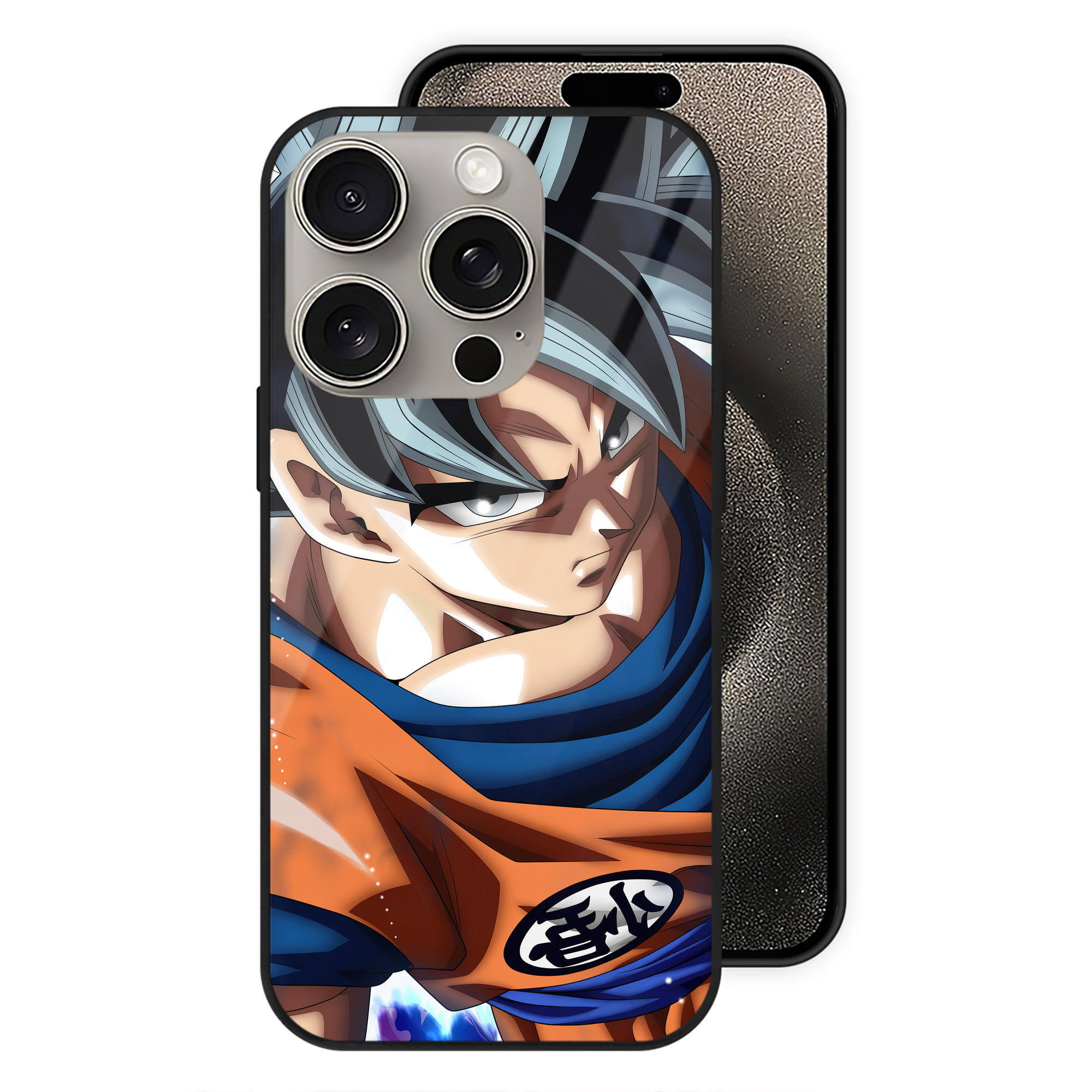 （画像用） ドラゴンボール DRAGON BALL 【iPhone15Pro対応】スマホケース 耐衝撃＆黄変防止 背面ガラス