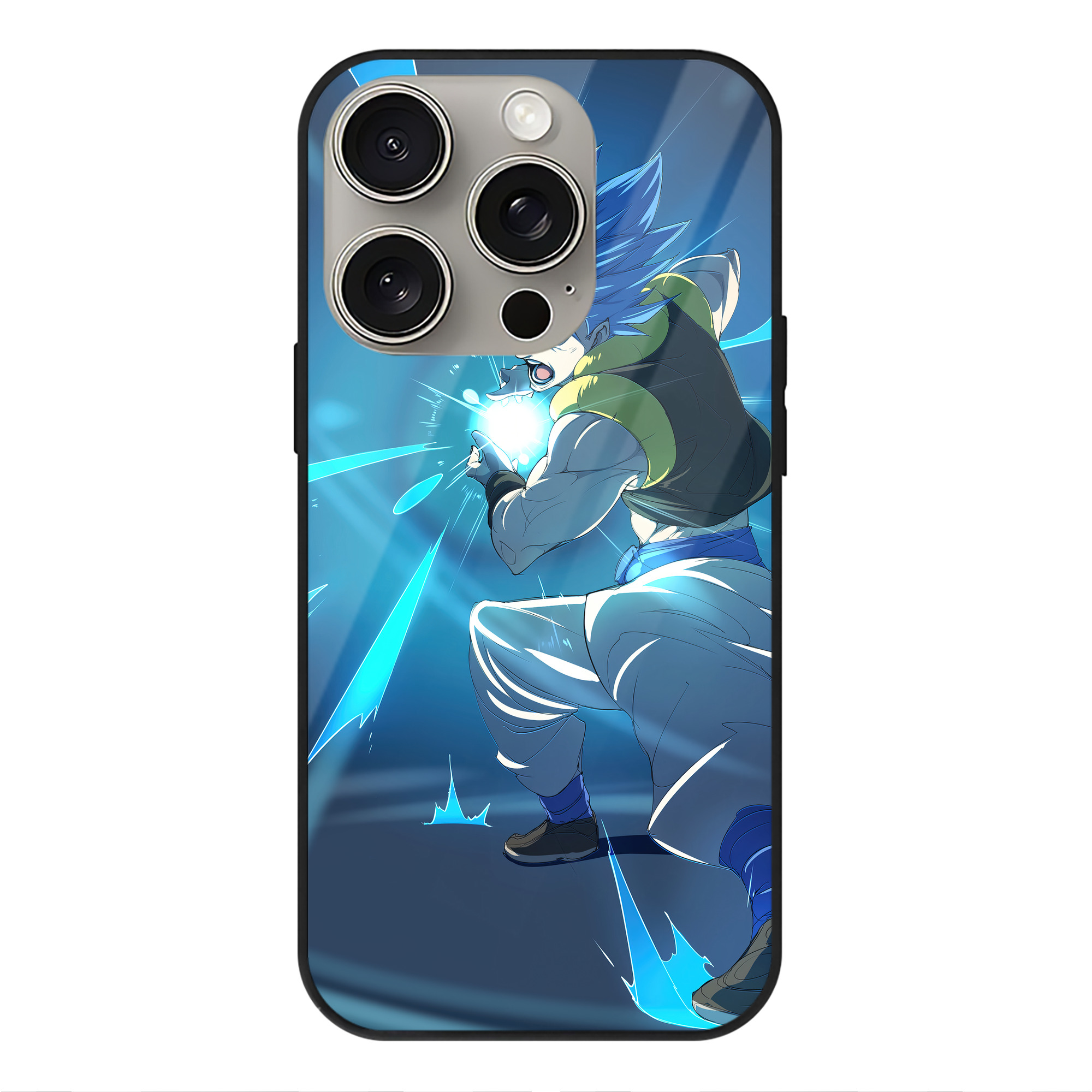 （画像用） ドラゴンボール DRAGON BALL 【iPhone15Pro対応】スマホケース 耐衝撃＆黄変防止 背面ガラス