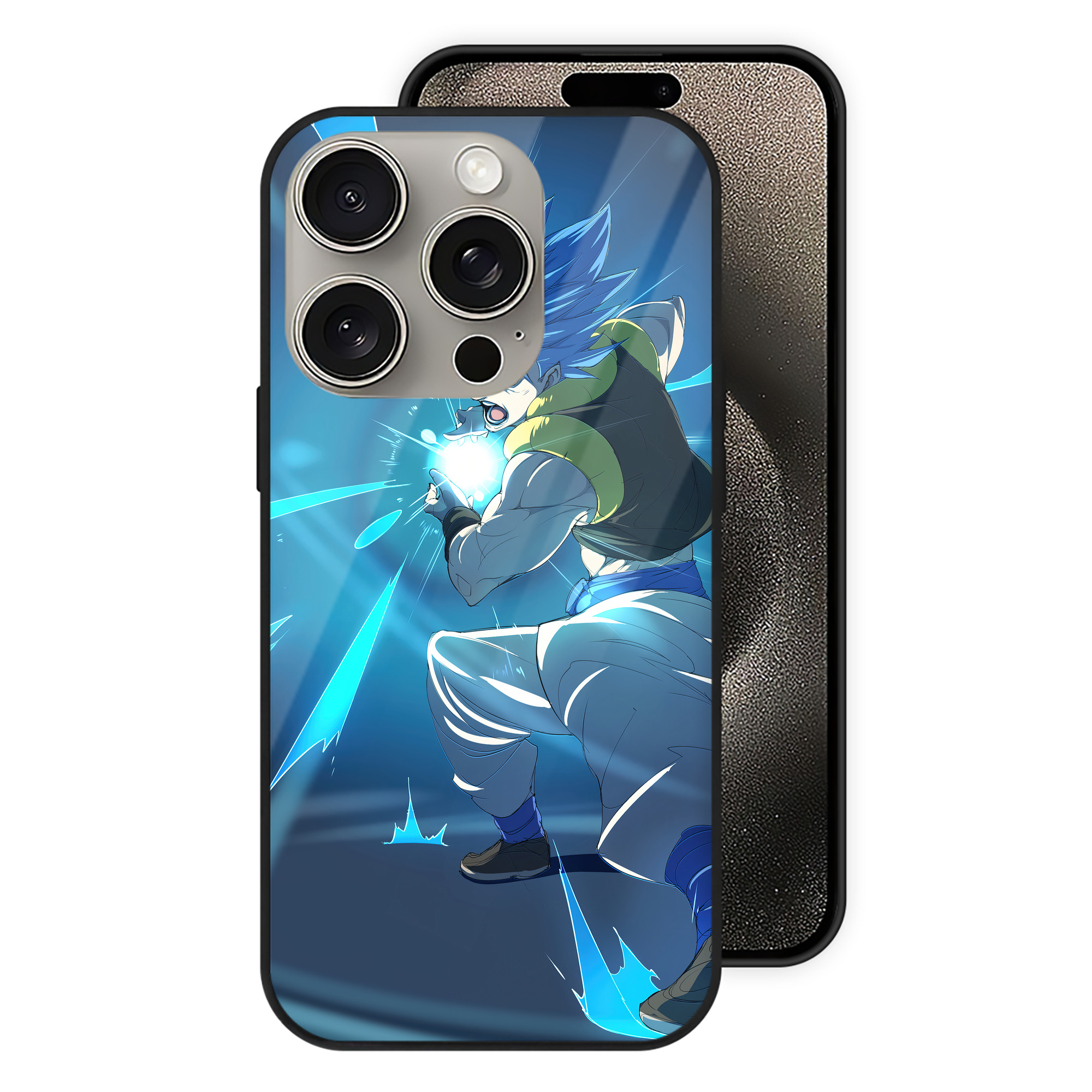 （画像用） ドラゴンボール DRAGON BALL 【iPhone15Pro対応】スマホケース 耐衝撃＆黄変防止 背面ガラス