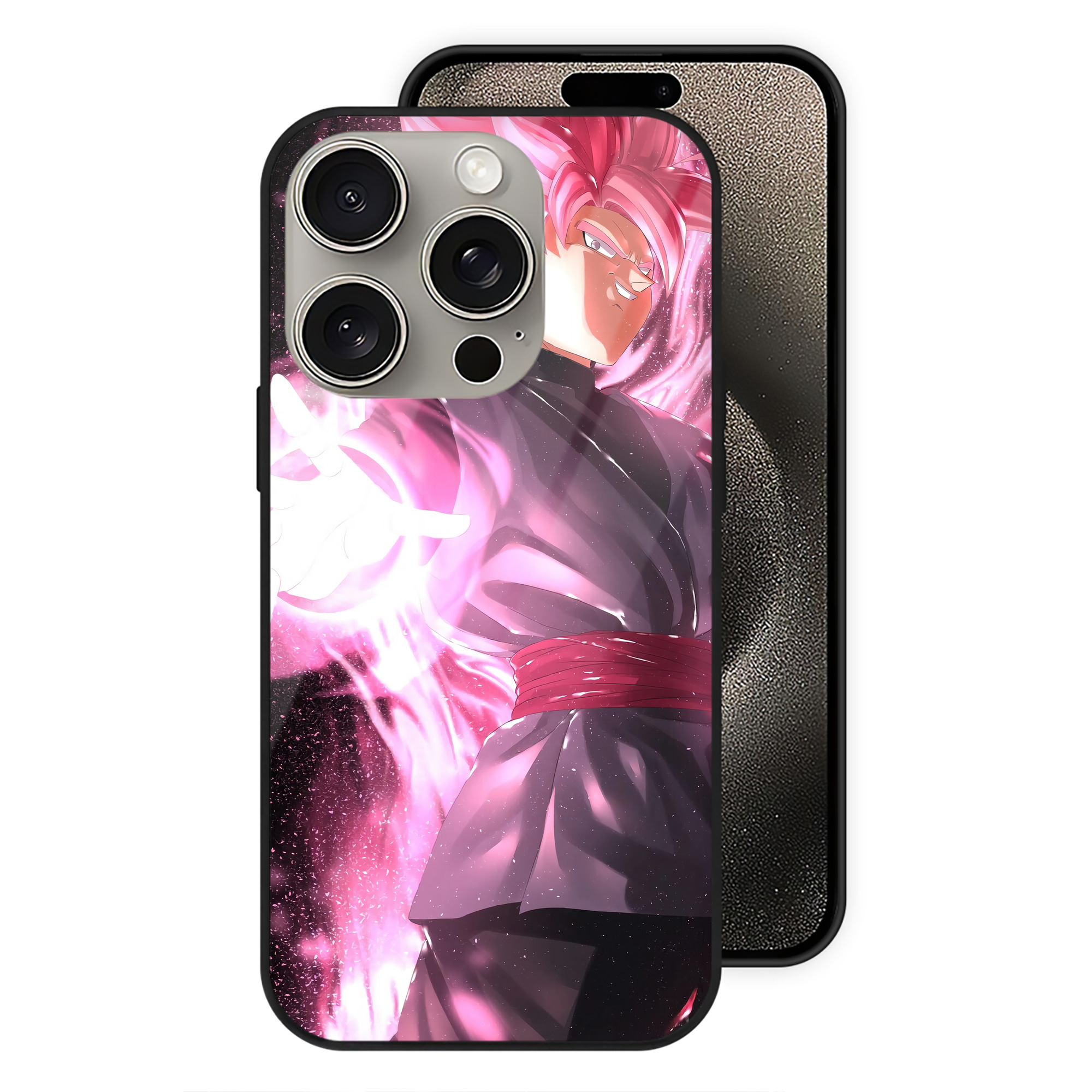 （画像用） ドラゴンボール DRAGON BALL 【iPhone15Pro対応】スマホケース 耐衝撃＆黄変防止 背面ガラス