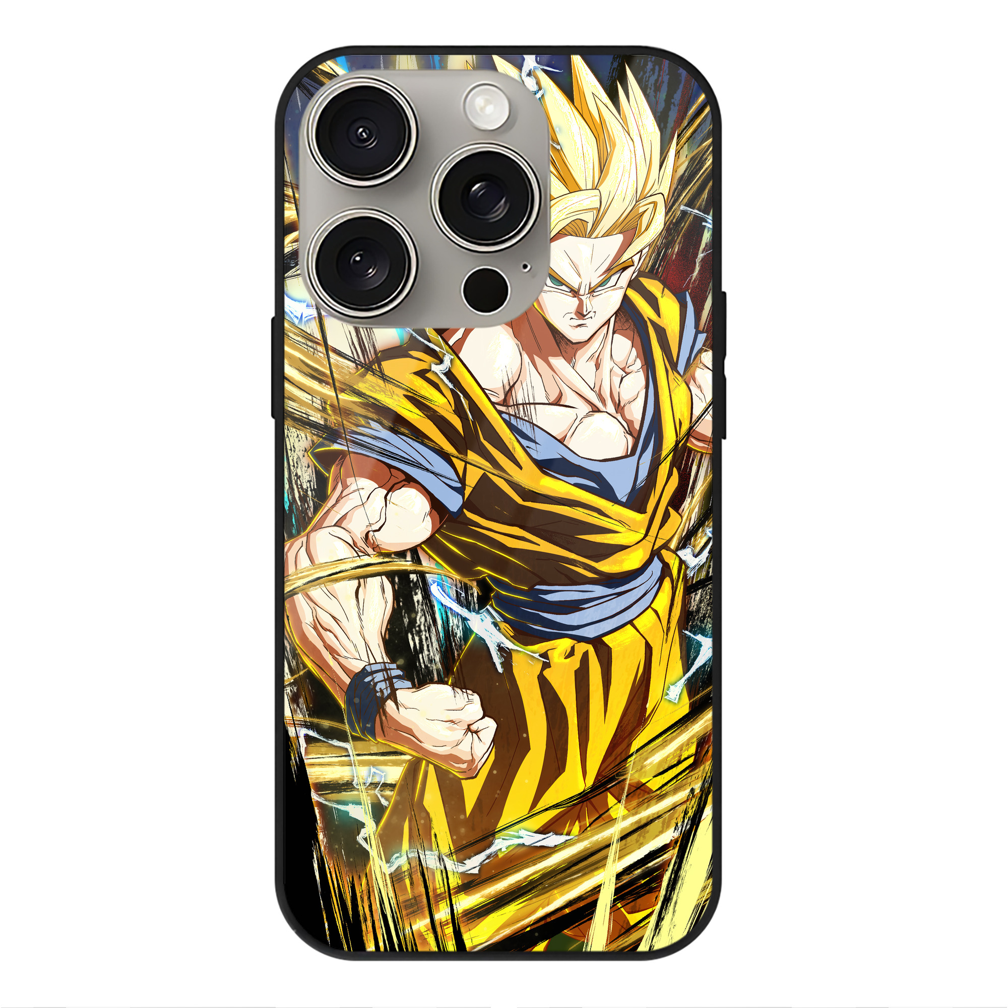 （画像用） ドラゴンボール DRAGON BALL 【iPhone15Pro対応】スマホケース 耐衝撃＆黄変防止 背面ガラス
