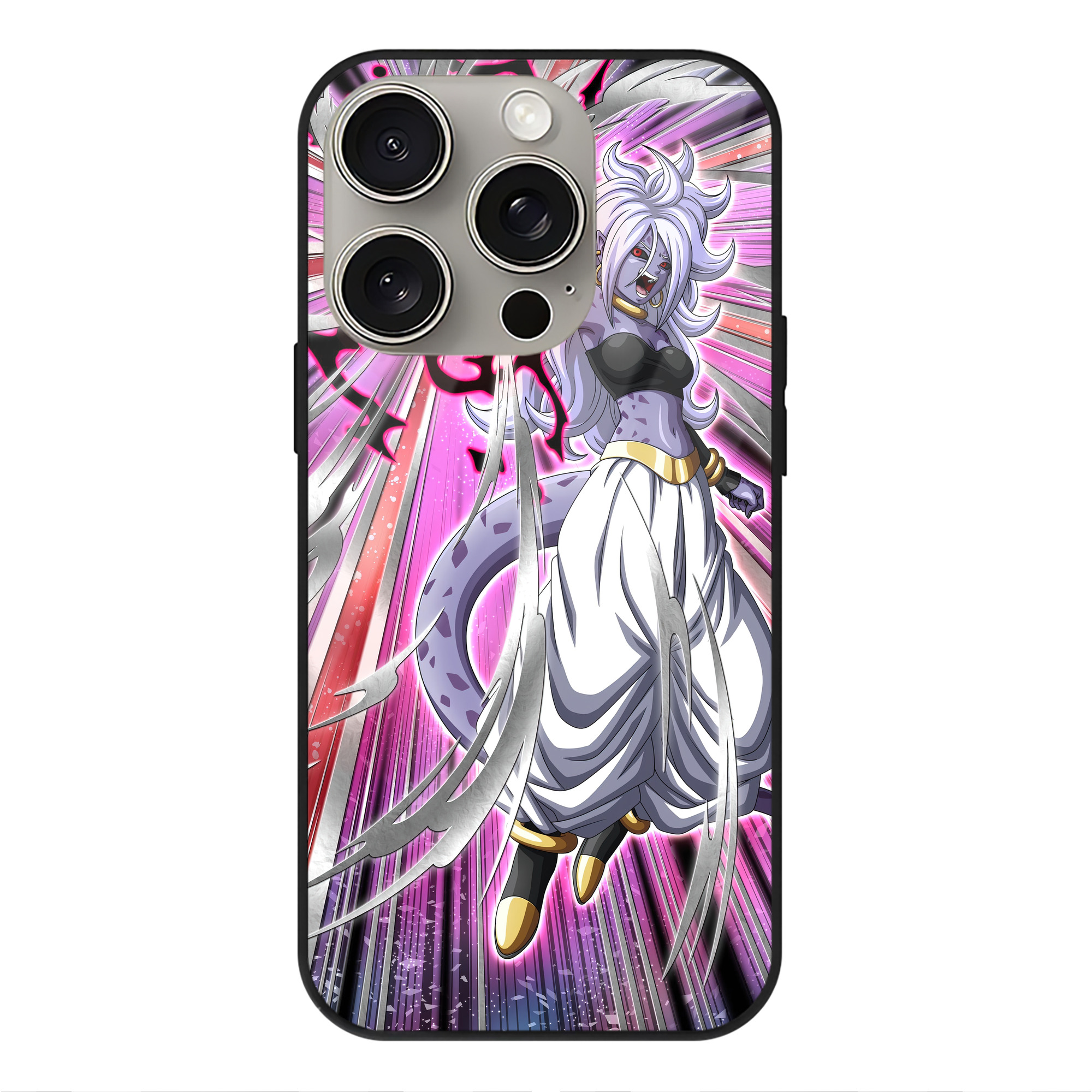 （画像用） ドラゴンボール DRAGON BALL 【iPhone15Pro対応】スマホケース 耐衝撃＆黄変防止 背面ガラス