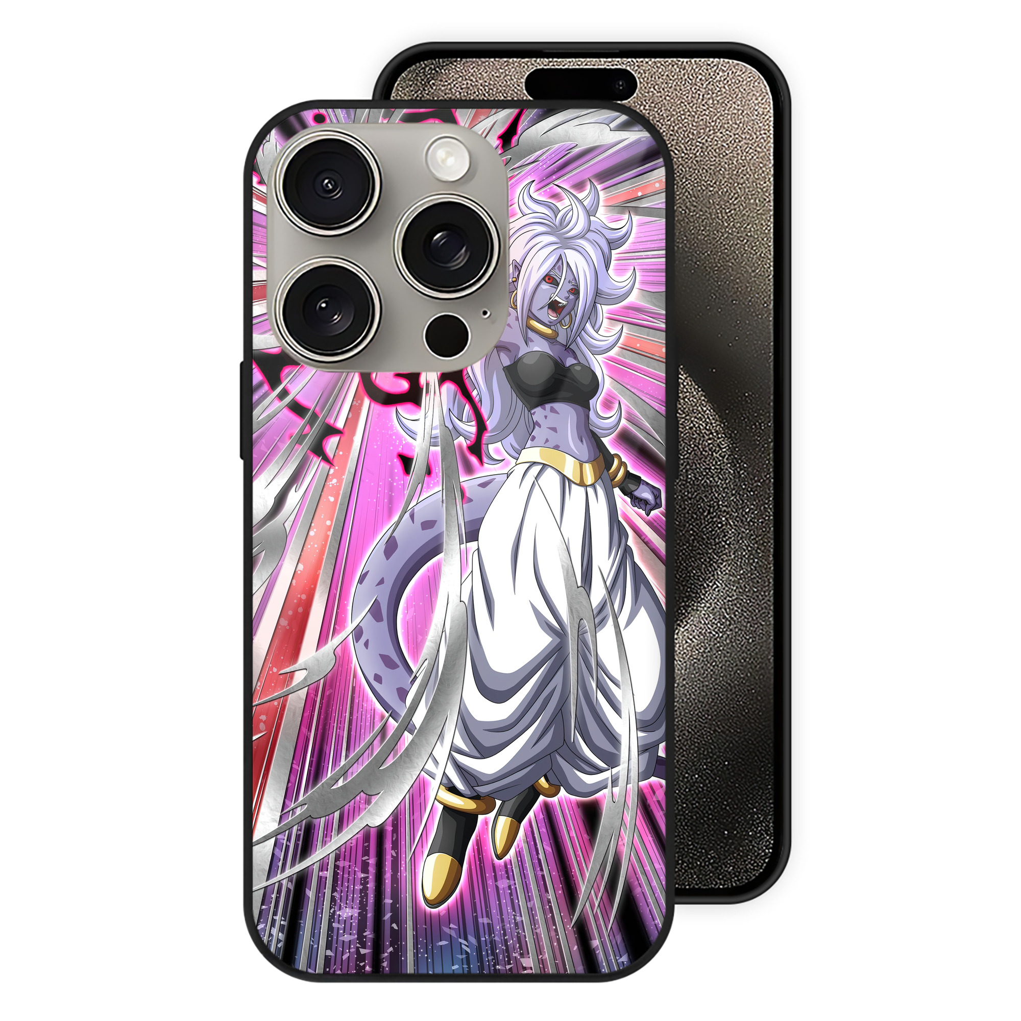 （画像用） ドラゴンボール DRAGON BALL 【iPhone15Pro対応】スマホケース 耐衝撃＆黄変防止 背面ガラス