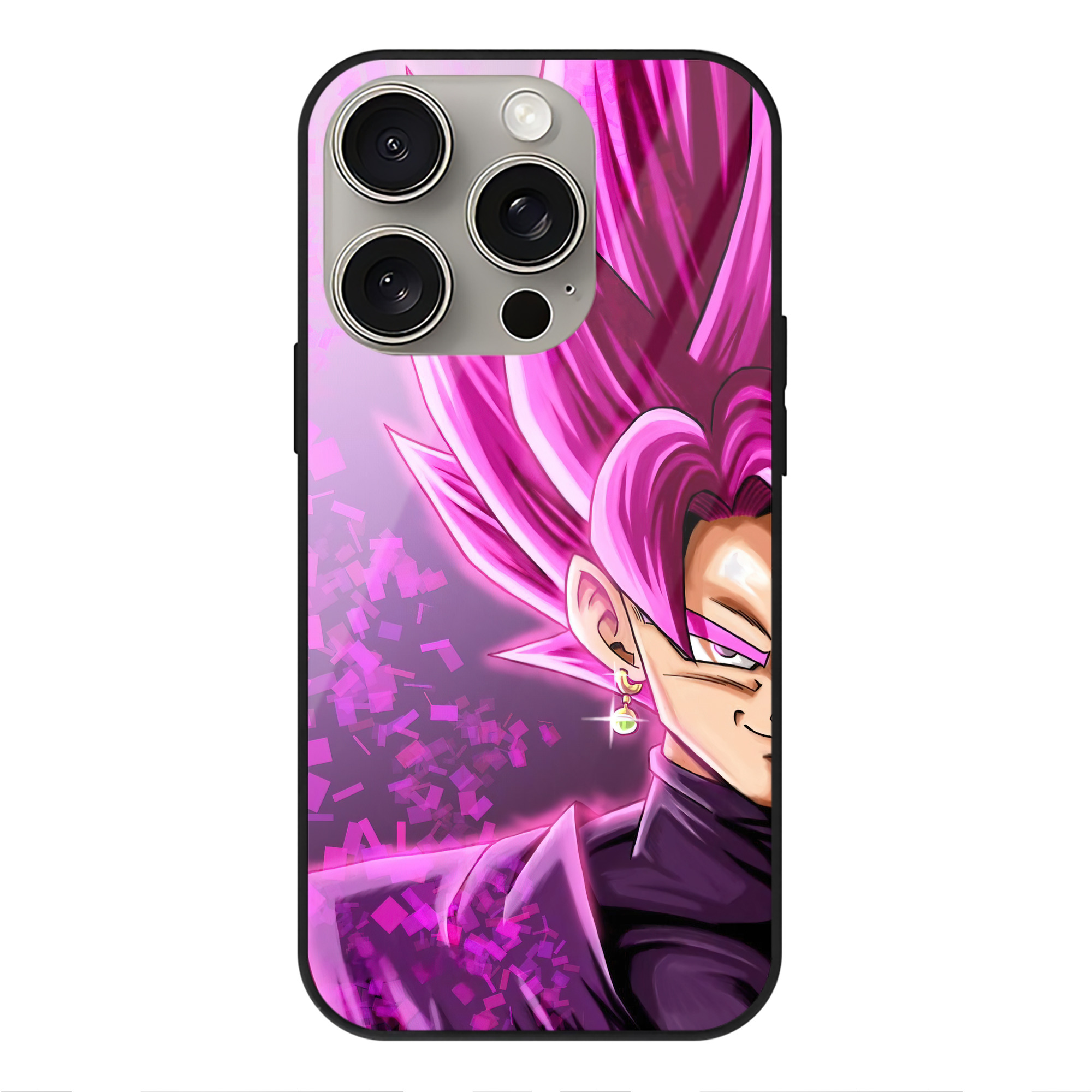（画像用） ドラゴンボール DRAGON BALL 【iPhone15Pro対応】スマホケース 耐衝撃＆黄変防止 背面ガラス