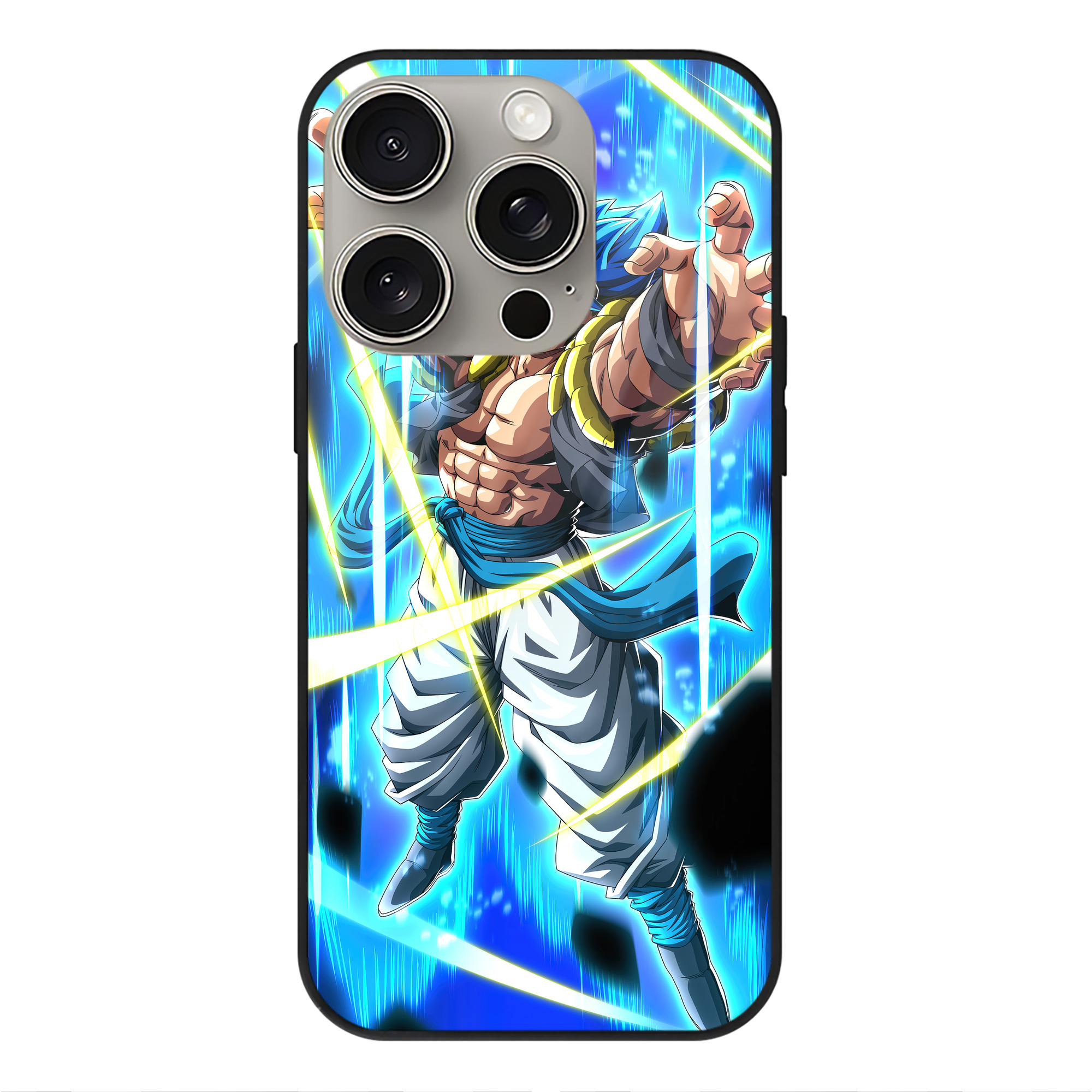 （画像用） ドラゴンボール DRAGON BALL 【iPhone15Pro対応】スマホケース 耐衝撃＆黄変防止 背面ガラス