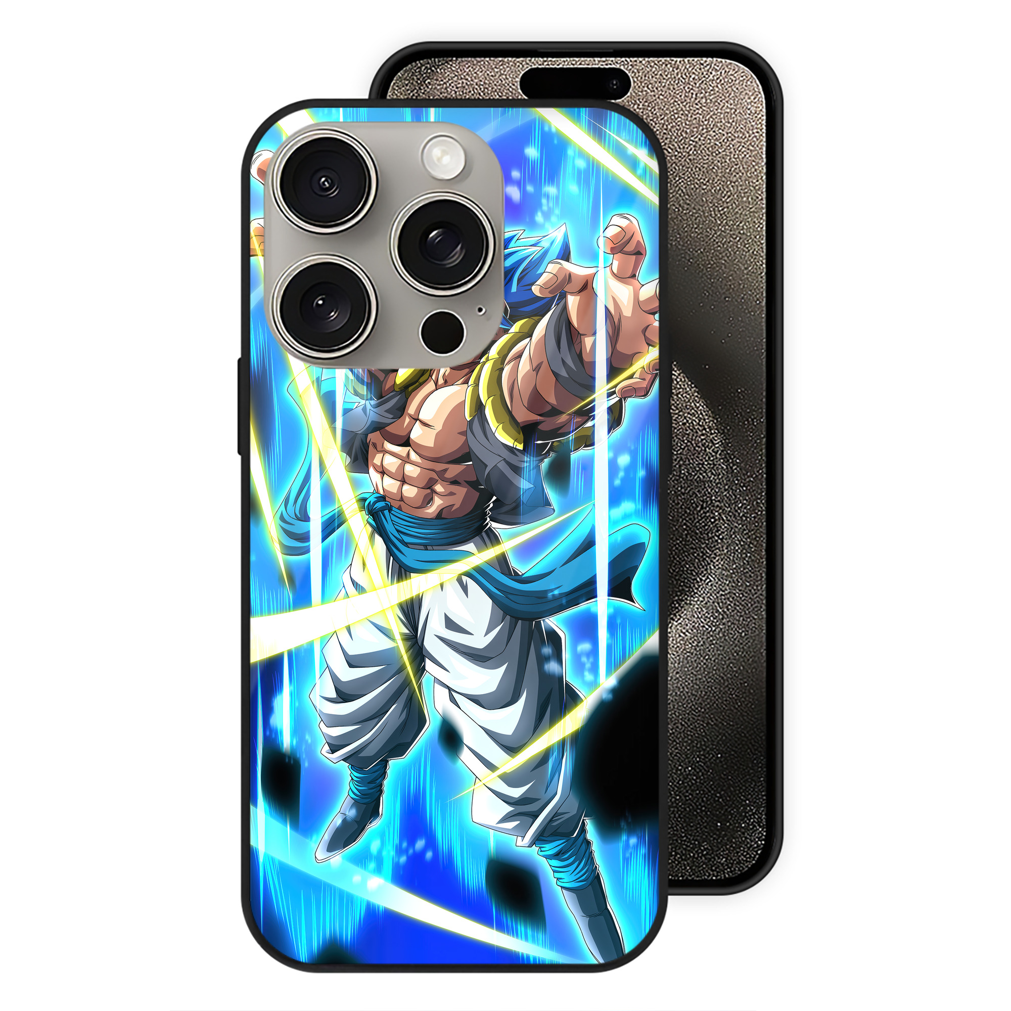 （画像用） ドラゴンボール DRAGON BALL 【iPhone15Pro対応】スマホケース 耐衝撃＆黄変防止 背面ガラス