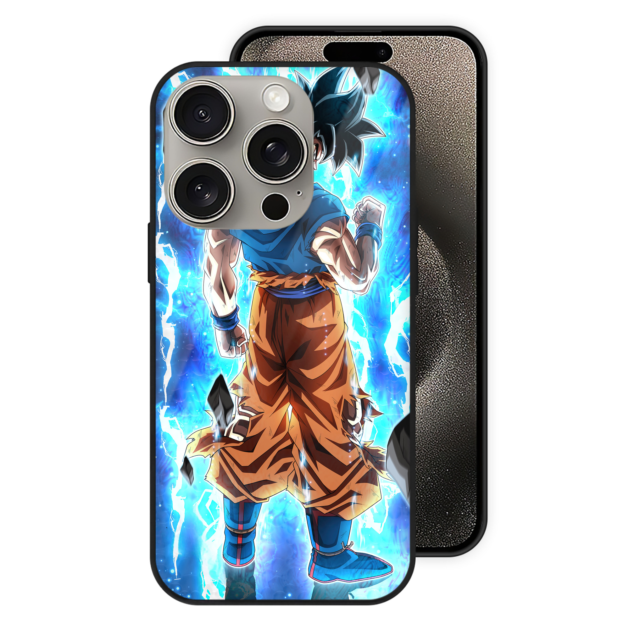 （画像用） ドラゴンボール DRAGON BALL 【iPhone15Pro対応】スマホケース 耐衝撃＆黄変防止 背面ガラス