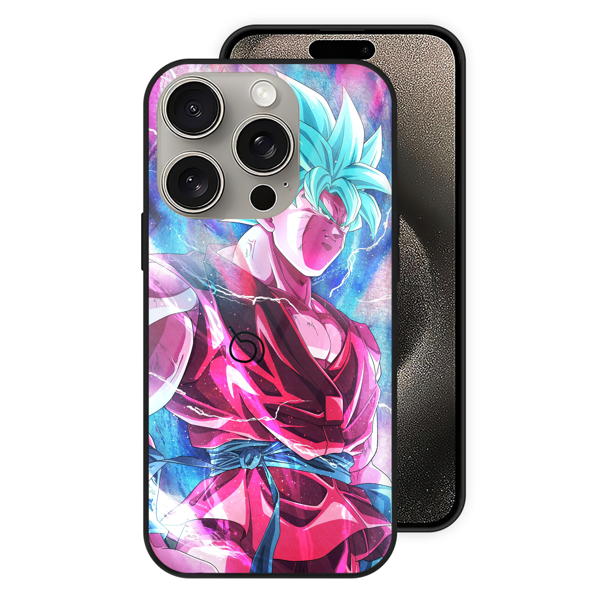（画像用） ドラゴンボール DRAGON BALL 【iPhone15Pro対応】スマホケース 耐衝撃＆黄変防止 背面ガラス