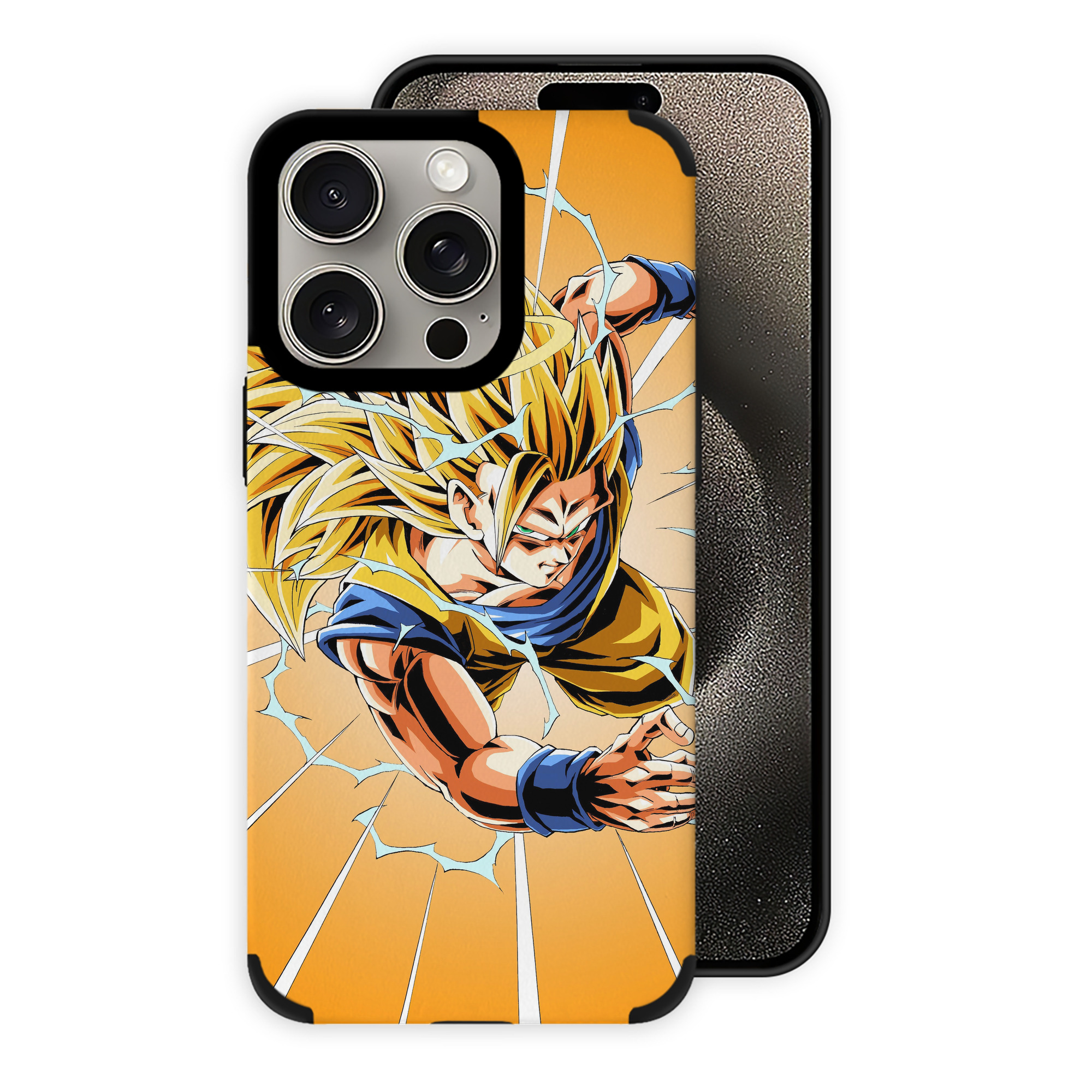 （画像用） ドラゴンボール DRAGON BALL 【iPhone15ProMax対応】 PUレザー スマホケース 耐衝撃＆黄変防止