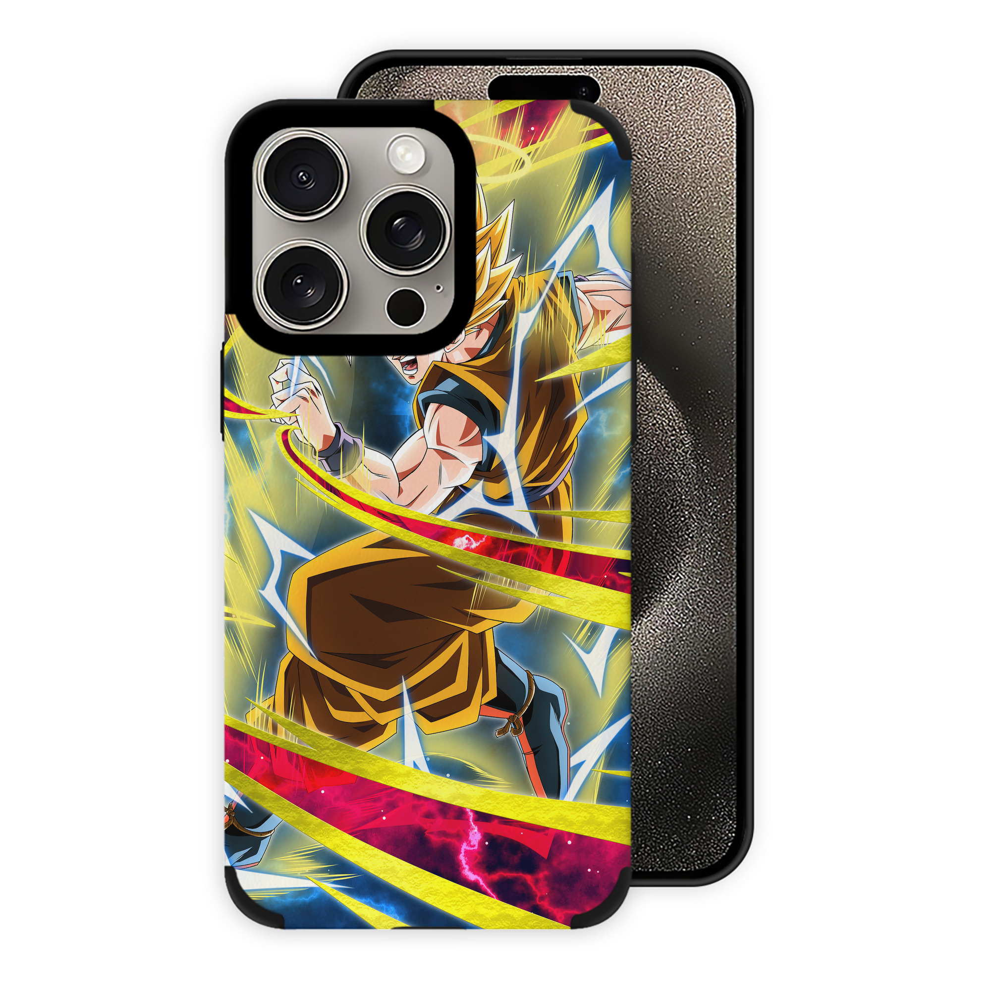 （画像用） ドラゴンボール DRAGON BALL 【iPhone15ProMax対応】 PUレザー スマホケース 耐衝撃＆黄変防止