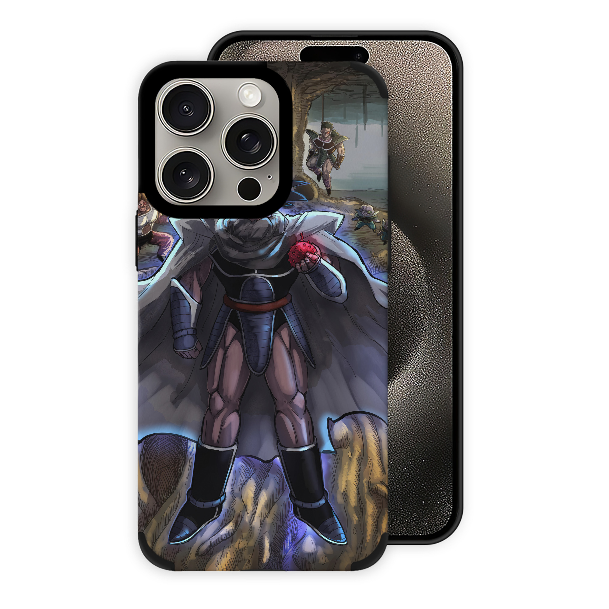 （画像用） ドラゴンボール DRAGON BALL 【iPhone15ProMax対応】 PUレザー スマホケース 耐衝撃＆黄変防止