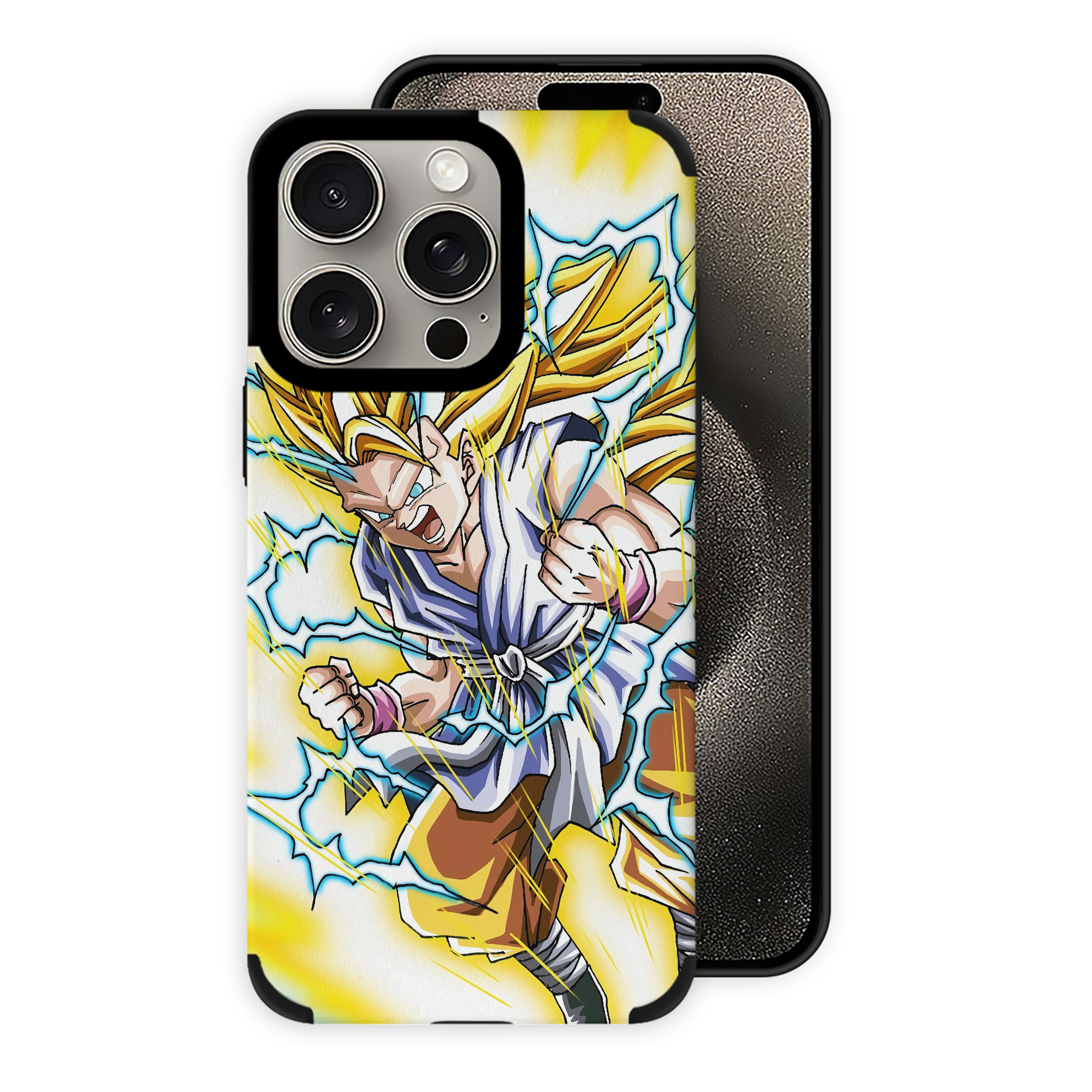 （画像用） ドラゴンボール DRAGON BALL 【iPhone15ProMax対応】 PUレザー スマホケース 耐衝撃＆黄変防止