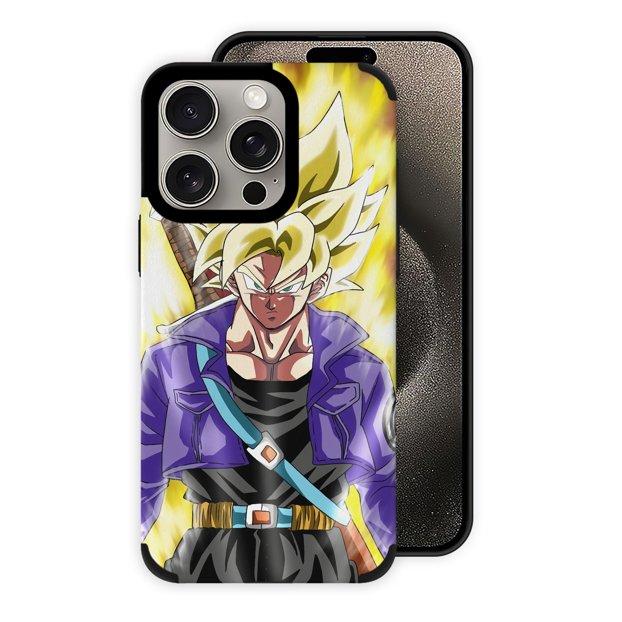 （画像用） ドラゴンボール DRAGON BALL 【iPhone15ProMax対応】 PUレザー スマホケース 耐衝撃＆黄変防止